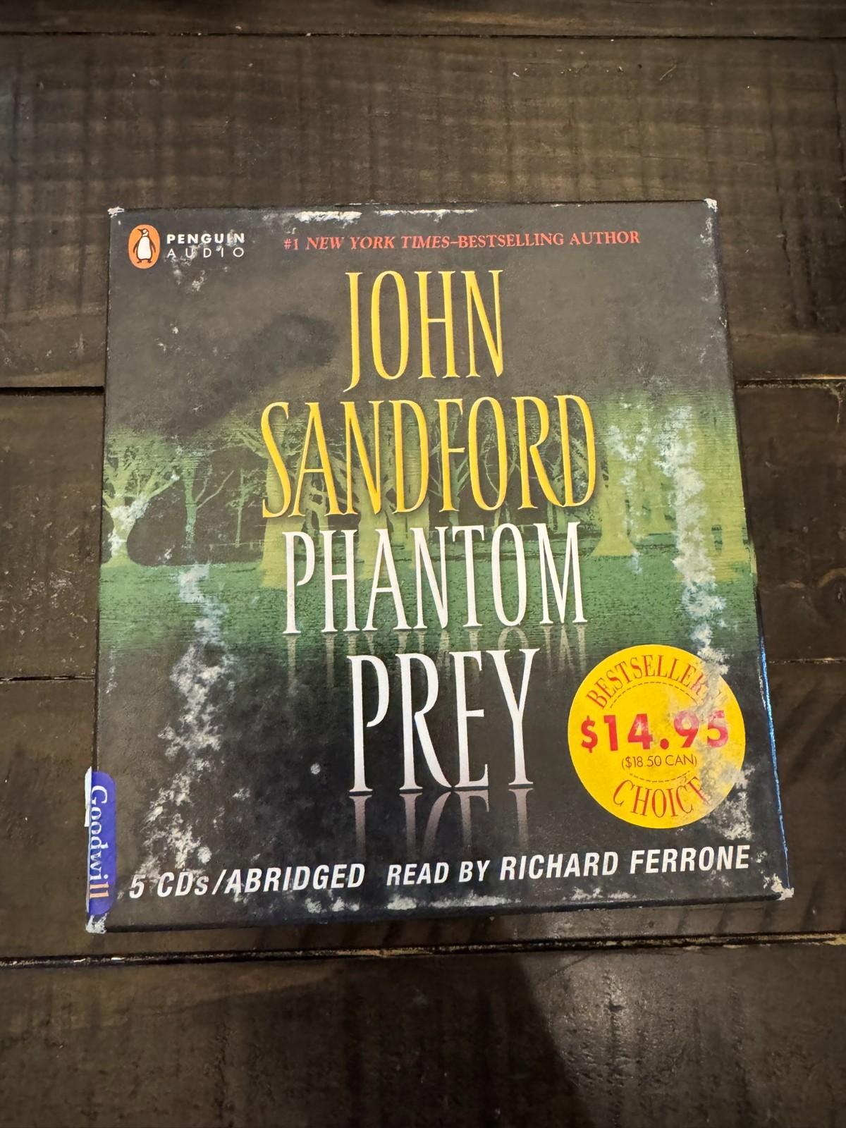 Phantom Prey by John Sandford (2009, Compact Disc)