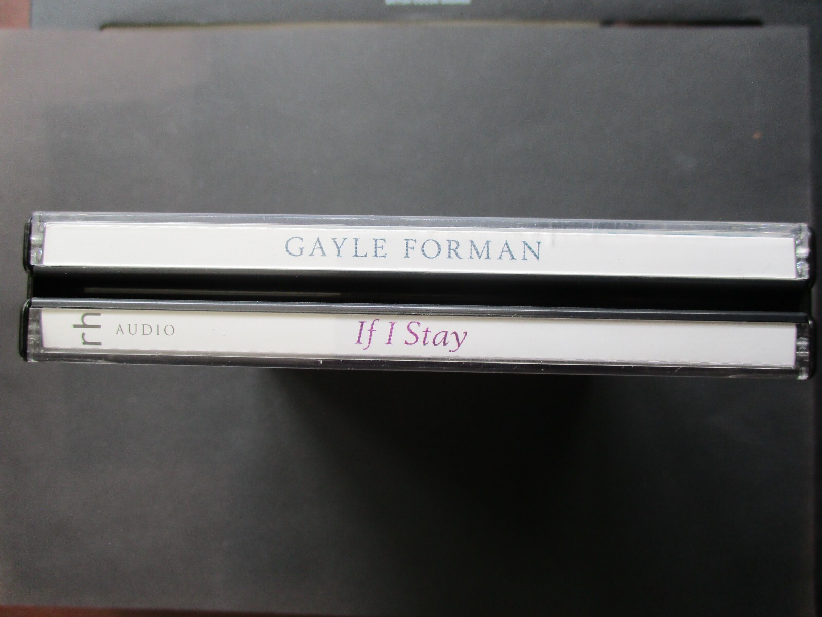 AUDIO BOOK IF I STAY Gayle Forman 4 CDs UNABRIDGED read by Kirsten Potter