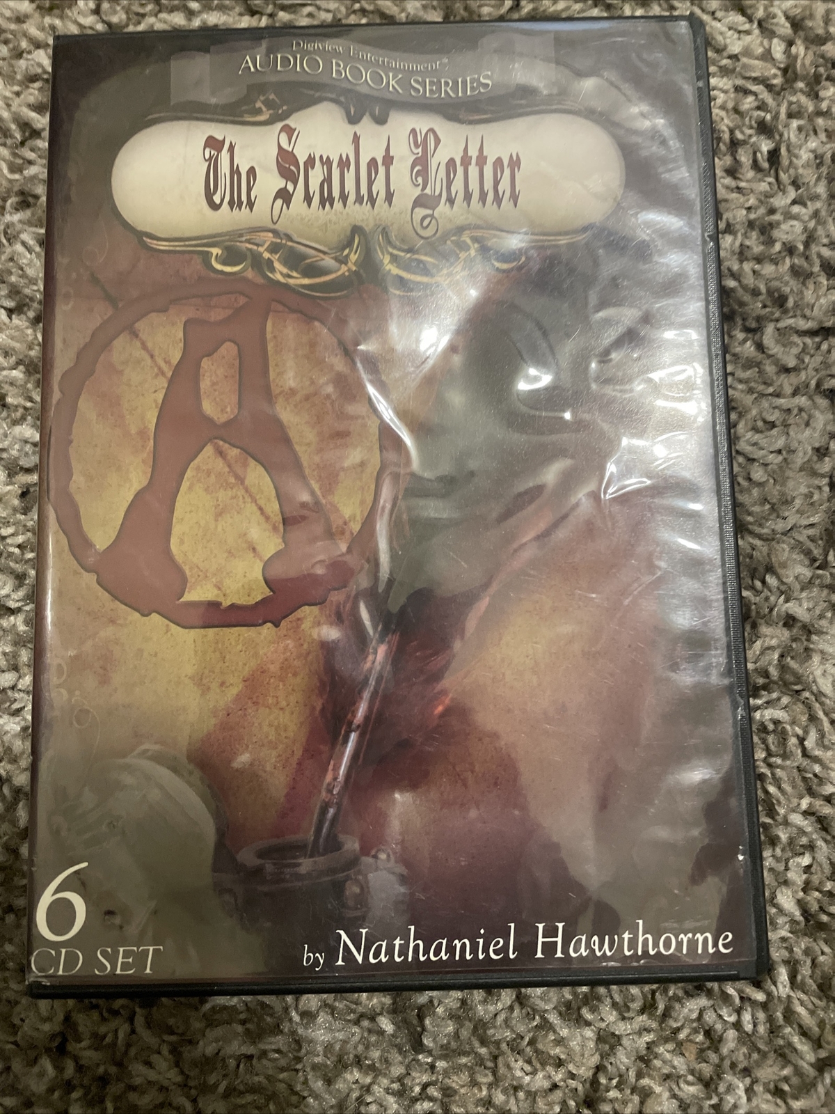 The Scarlet Letter by Nathaniel Hawthorne Audio Books 6 CD Set