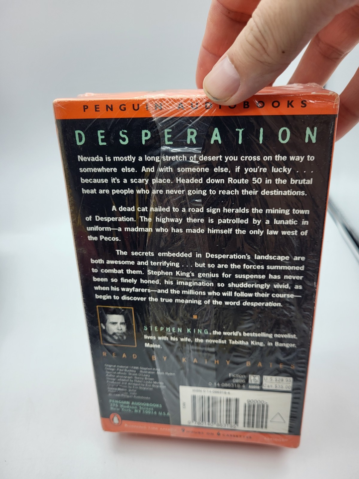 Desperation Audiobook by Stephen King Cassettes Read by Kathy Bates New Sealed
