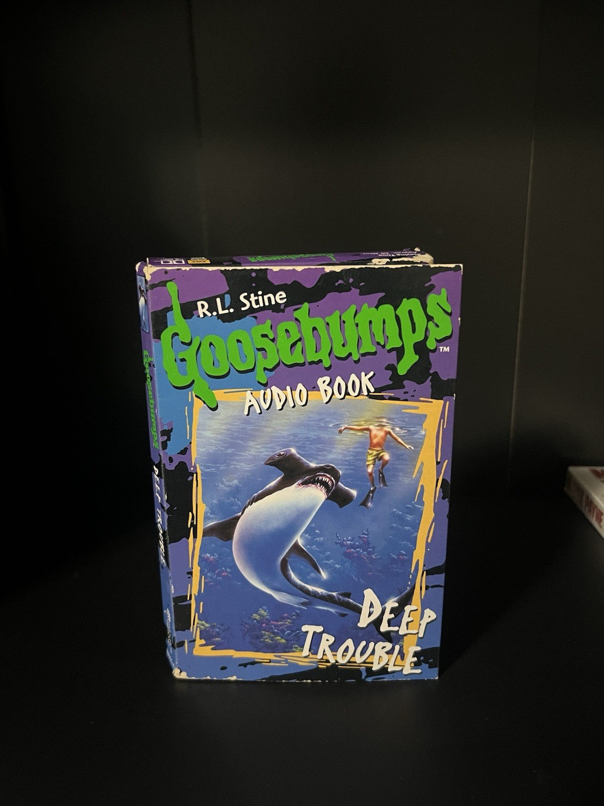 Goosebumps Deep Trouble Audio Cassette by R.L. Stine 1996