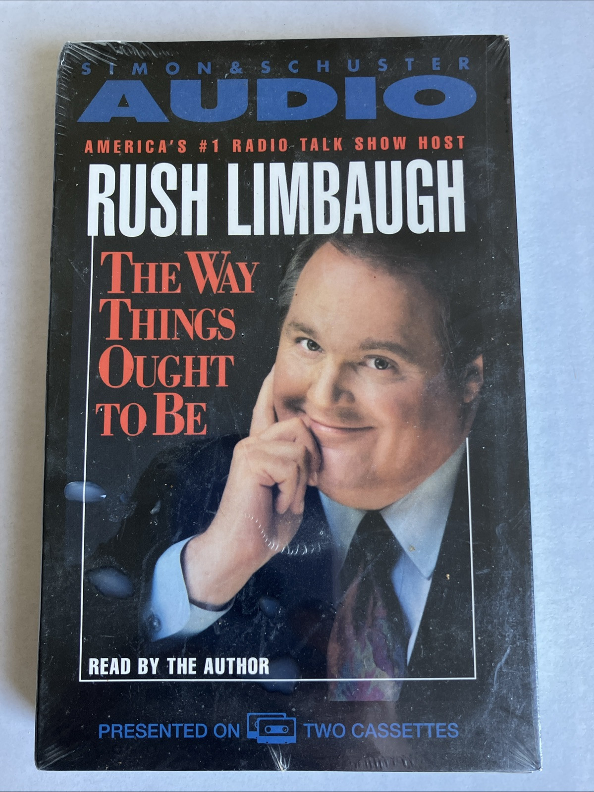 The Way Things Ought to Be — Read by Rush Limbaugh 1992 Audio Cassette Book NEW