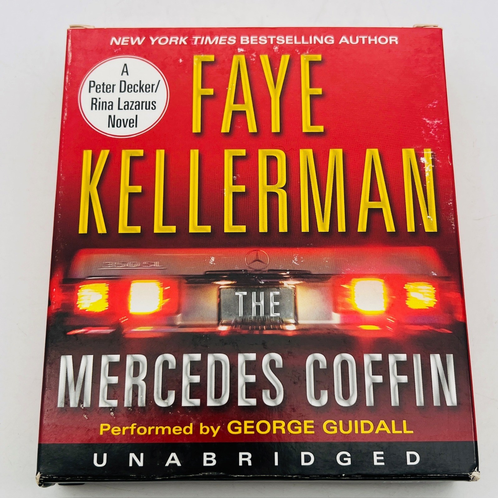 Faye Kellerman Audiobook CD Lot Blindman’s Bluff Mercedes Coffin Decker Lazarus
