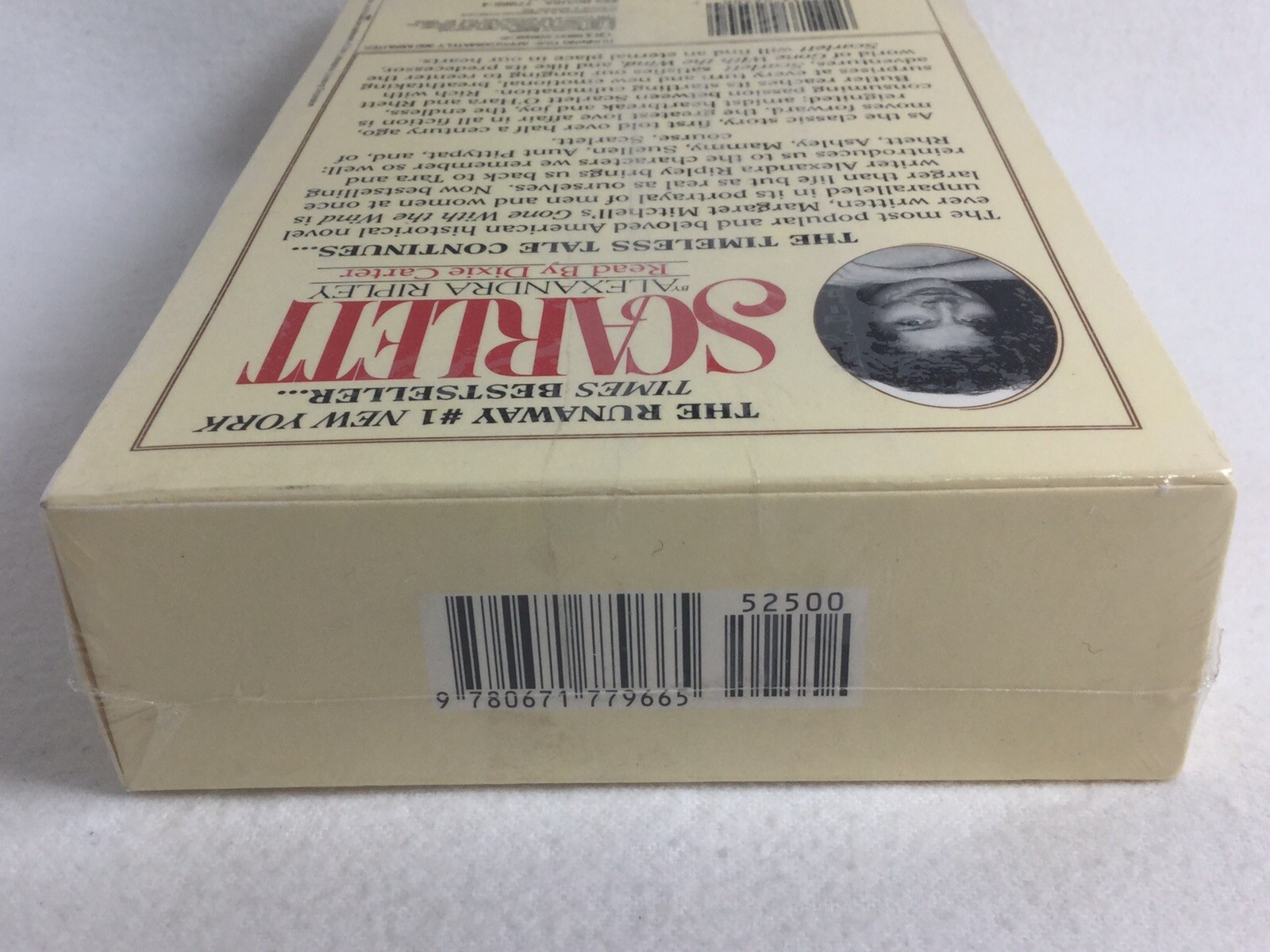 SCARLETT Audio Cassette Sequel To Gone With The Wind 4 Tapes NEW