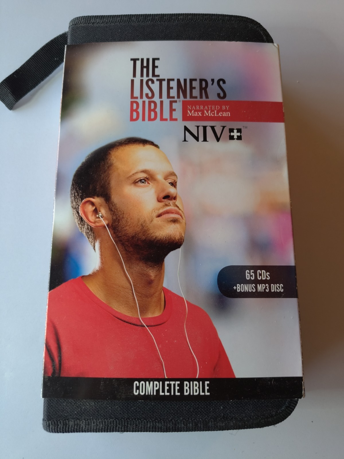 The Listener’s Bible NIV narrated by Max McLean With Case Complete 66 CD’s