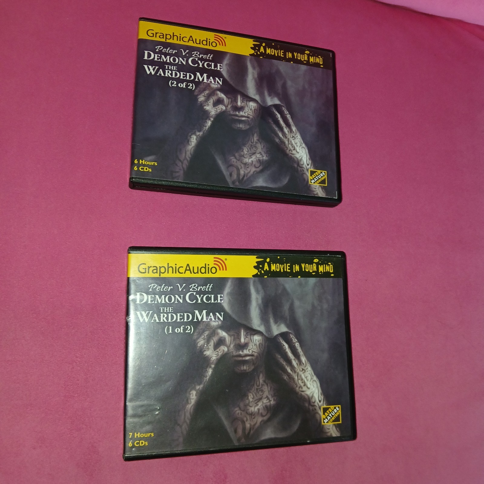 Peter V. Brett Demon Cycle The Warded Man (Parts 1 & 2, 12 CDs, GraphicAudio)