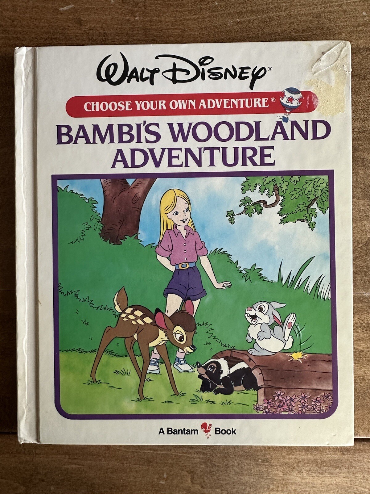 1987 Bambi’s Woodland Adventure Walt Disney Choose Your Own Adventure