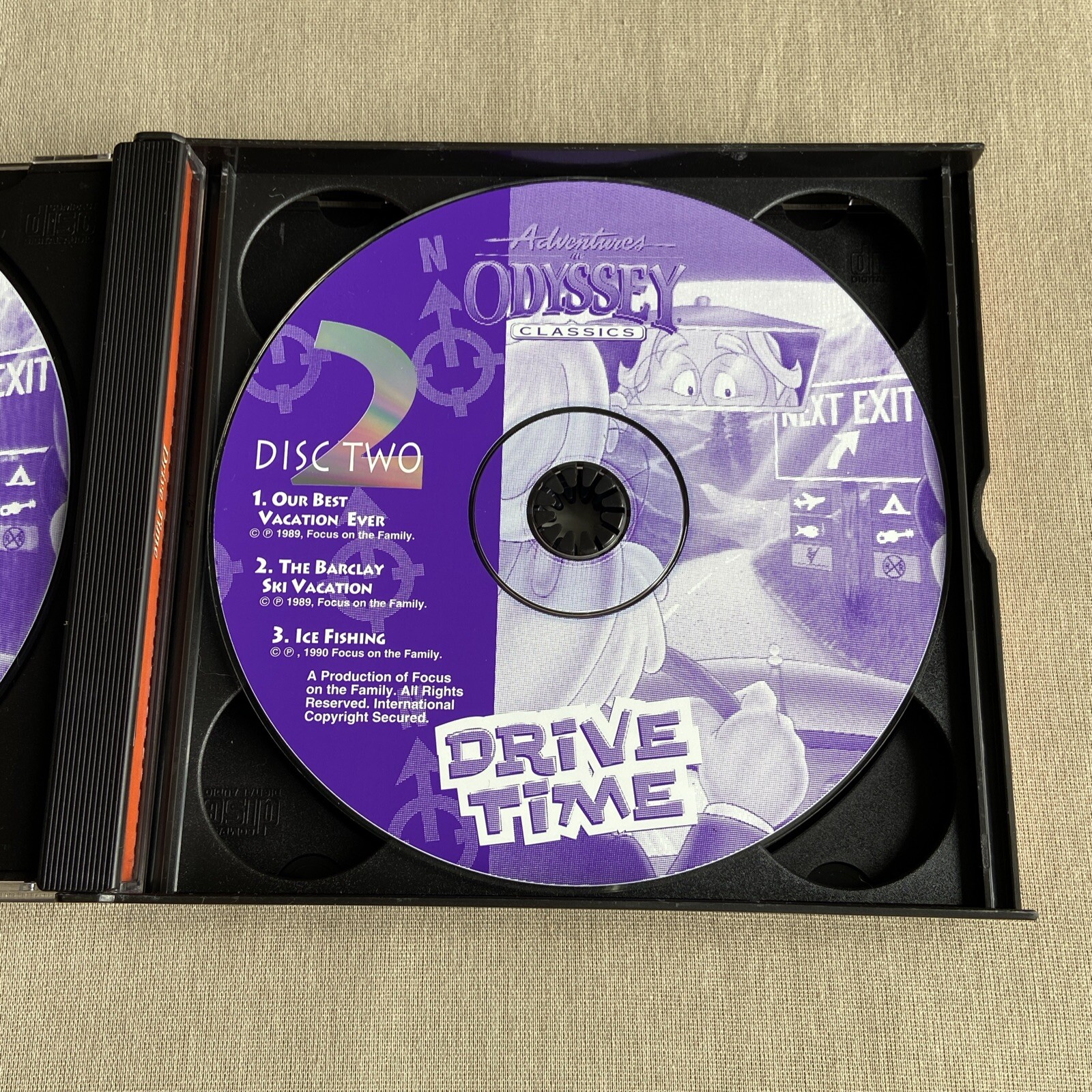 Adventures in Odyssey Classics: Drive Time (CD 4-Disc Set) 12 Eps. Family Focus
