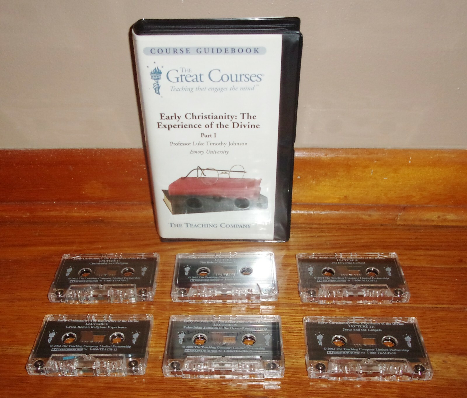 EARLY CHRISTIANITY-Experience of Divine I & II-THE GREAT COURSES-12 Cassette Set