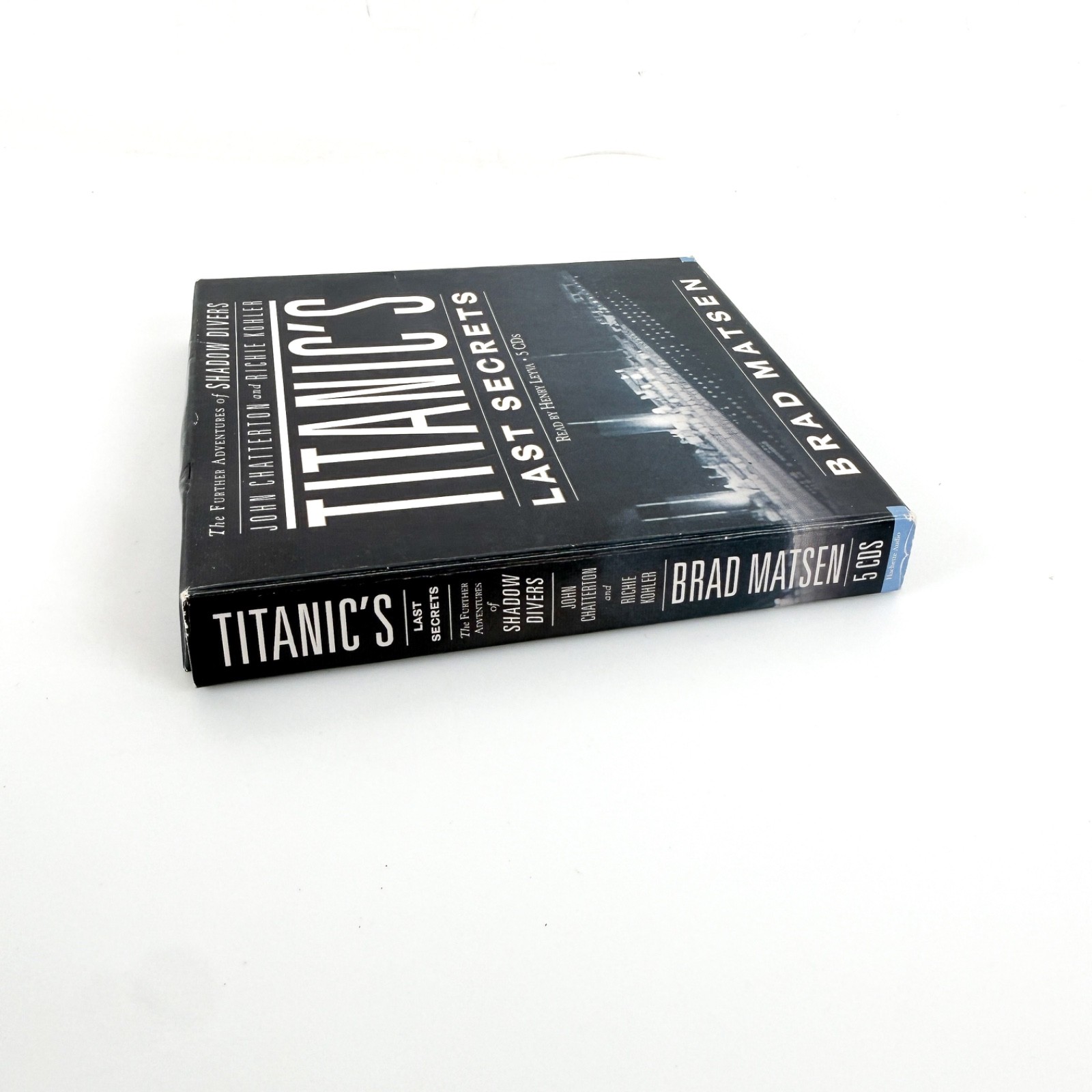 Titanic’s Last Secrets Brad Matsen Audiobook Abridged 5 CD’s Torn Shrink