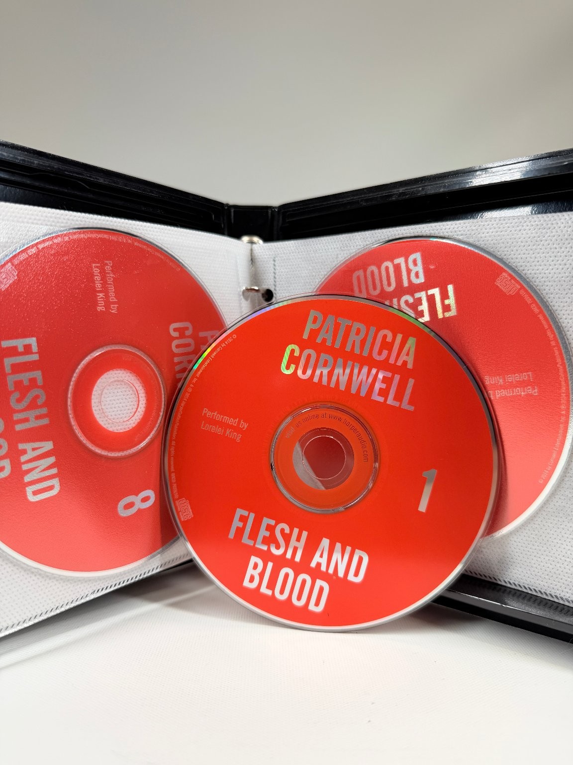 Flesh and Blood by Patricia Cornwell Audiobook CDs Unabridged 10 Discs