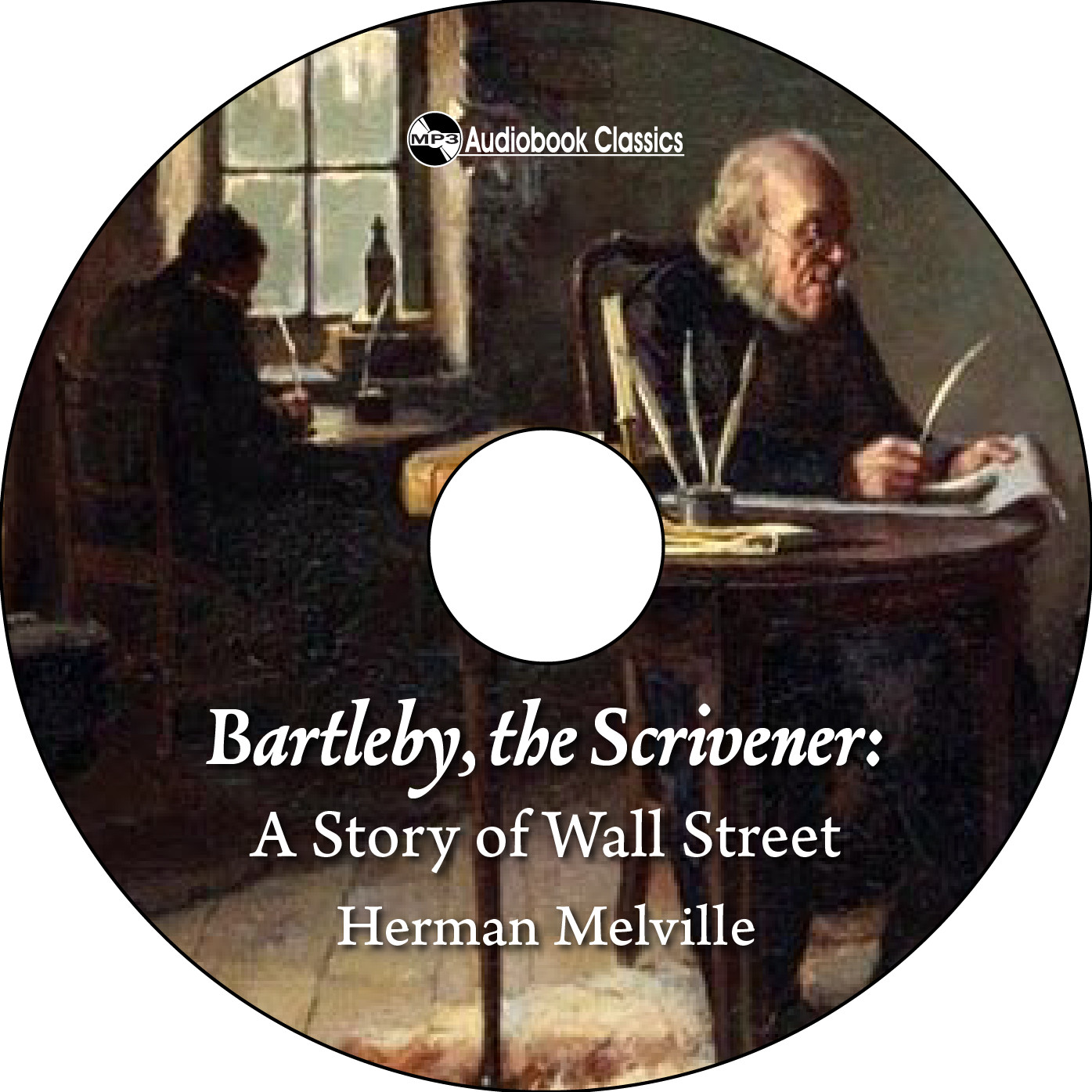 Bartleby, the Scrivener — MP3 CD audiobook in DVD case