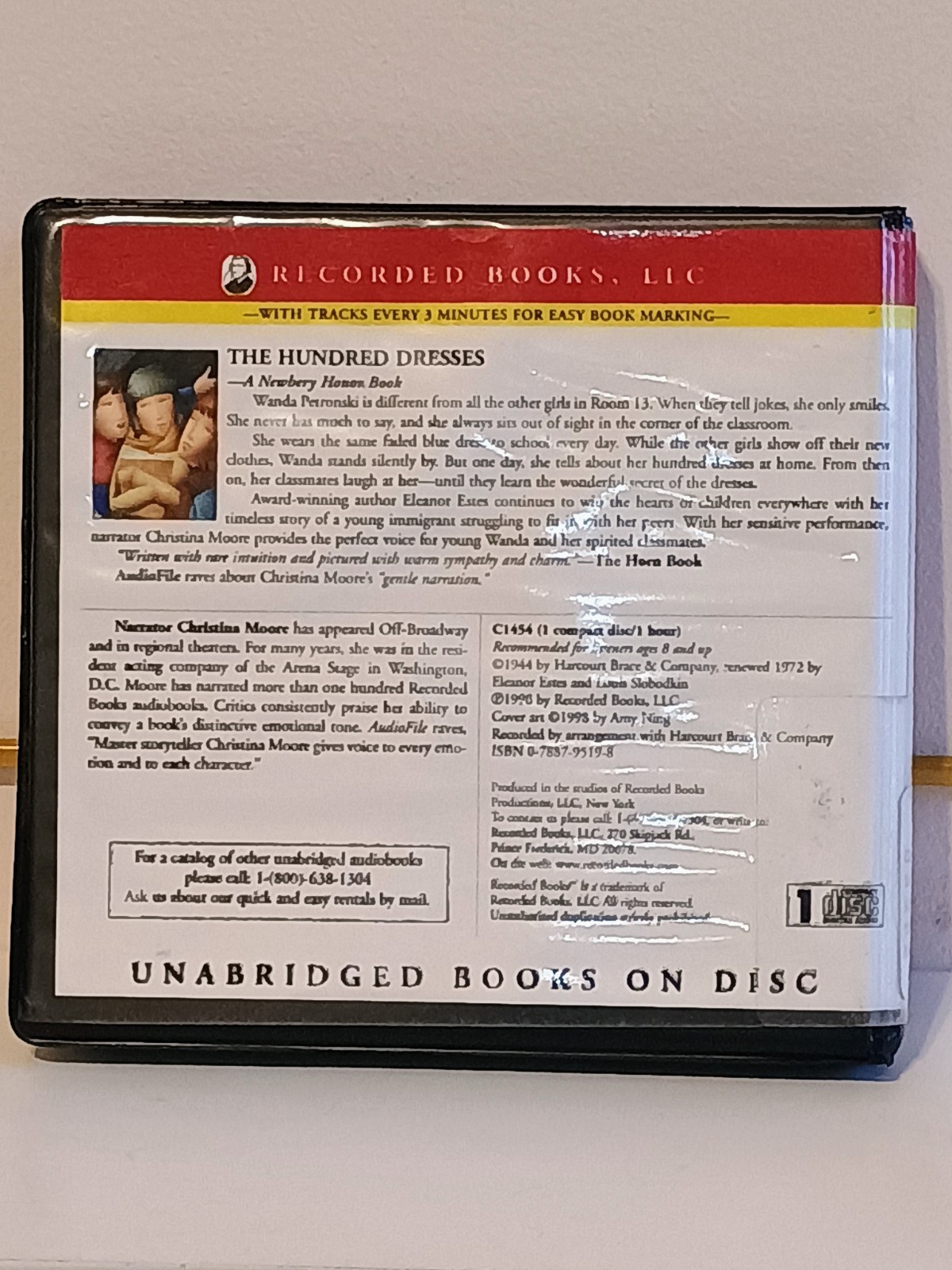 The Hundred Dresses — Audio Book, CD By Eleanor Estes