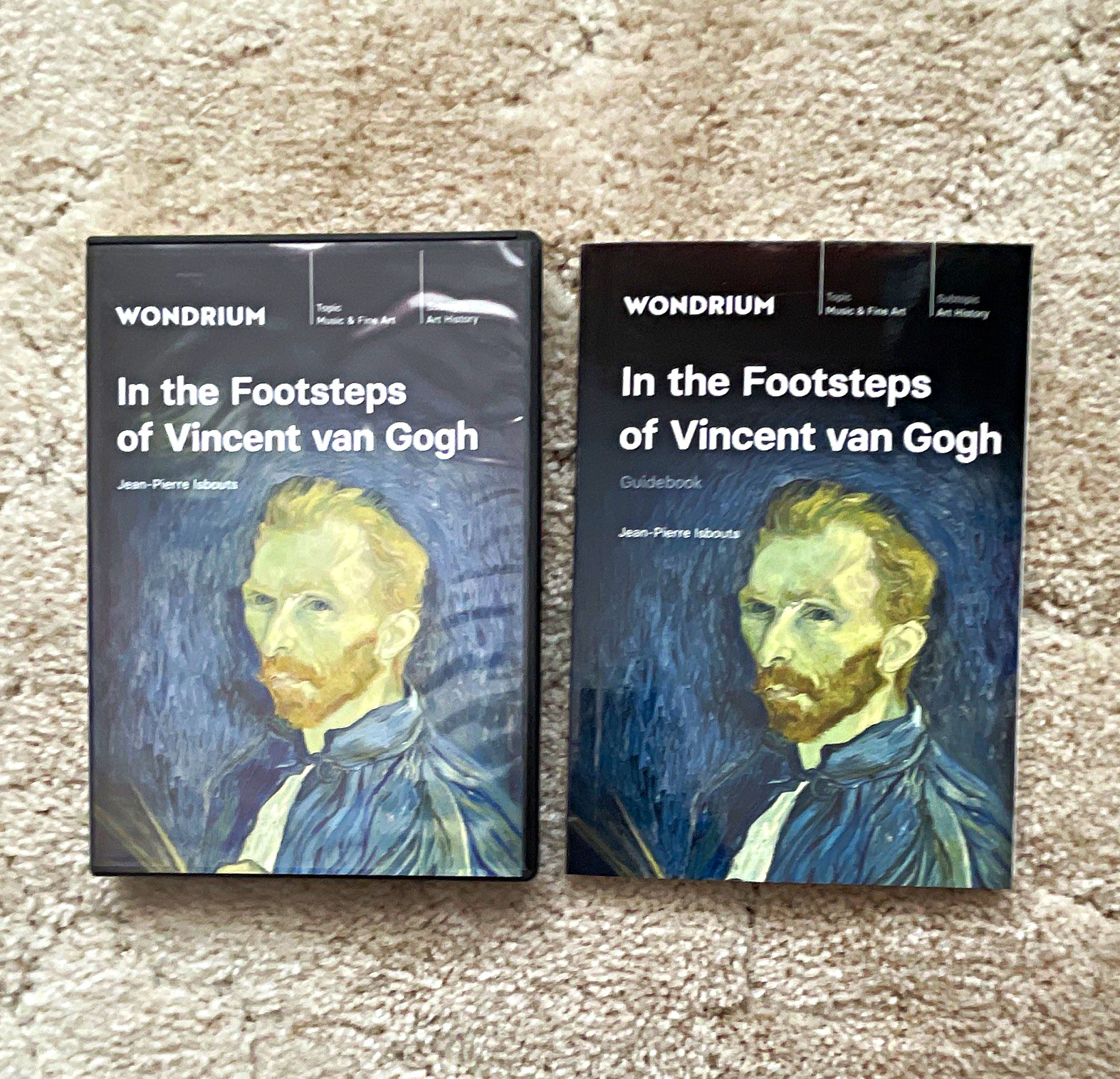 Wondrium In the Footsteps of Vincent van Gogh DVD + Guidebook, Isbouts