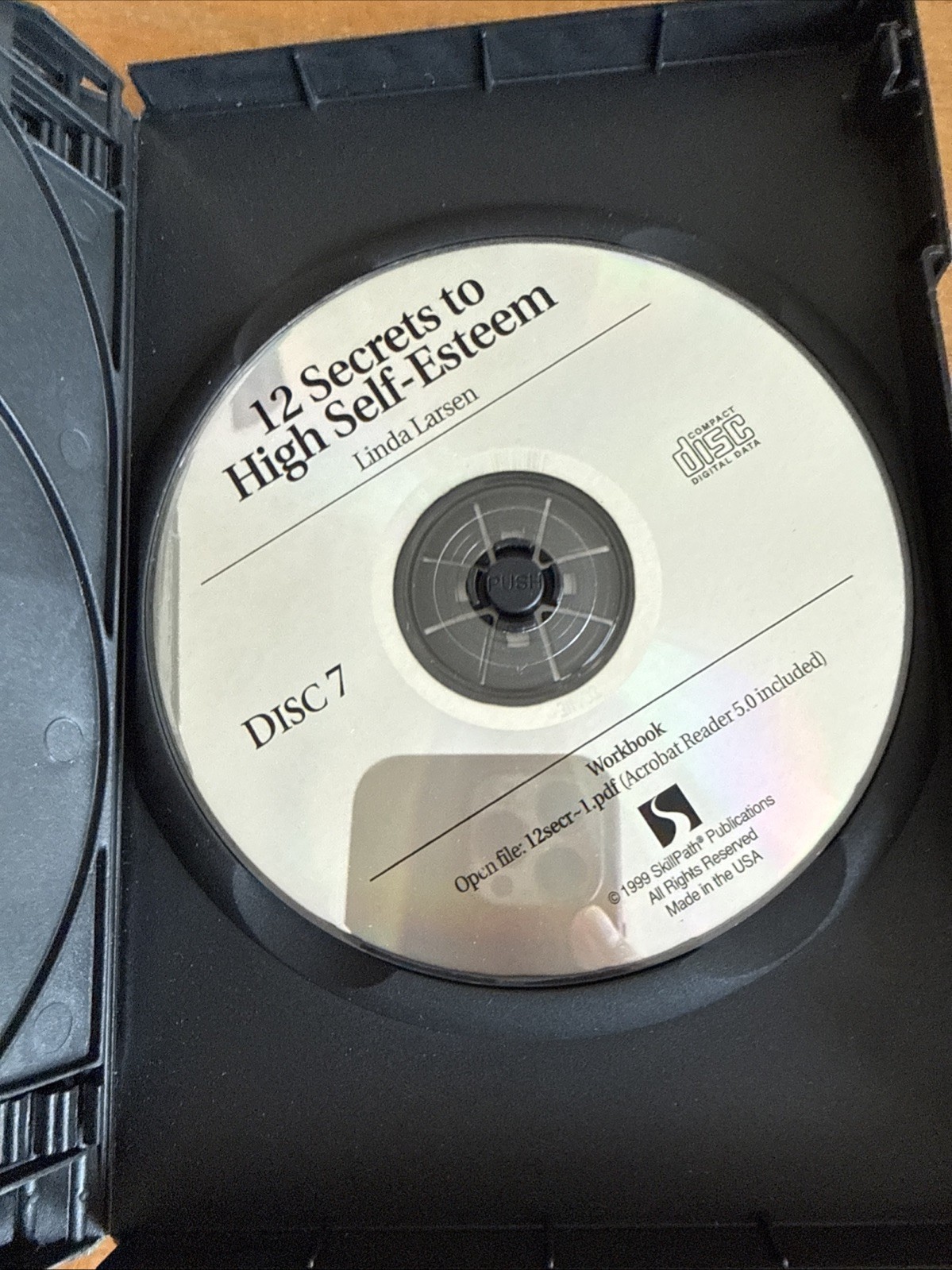 Skillpath Publications 12 SECRETS TO HIGH SELF-ESTEEM 7 CD Set Linda Larson