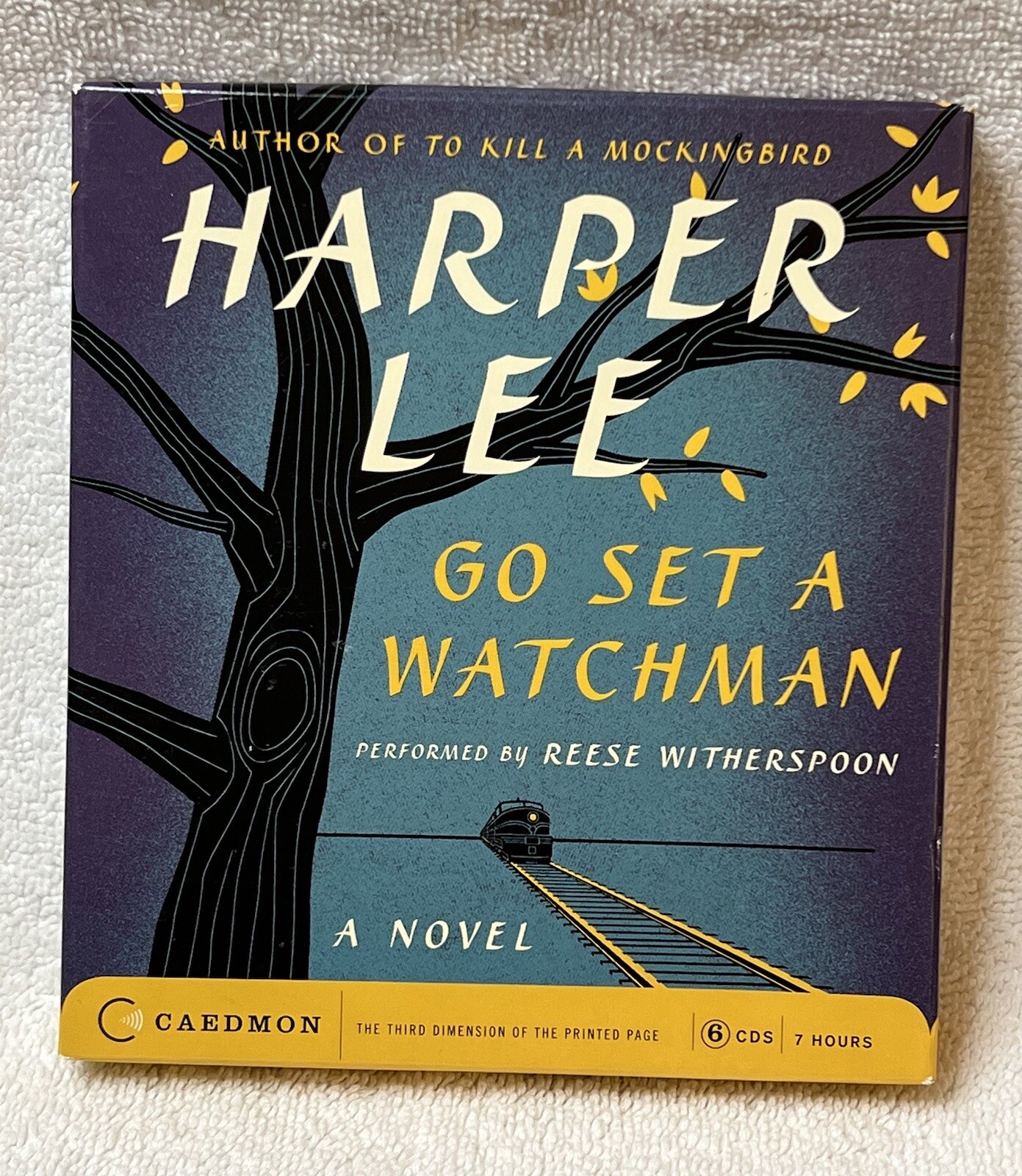 Harper Lee/Go Set A Watchman Audiobook On CD Narrator/Reese Witherspoon