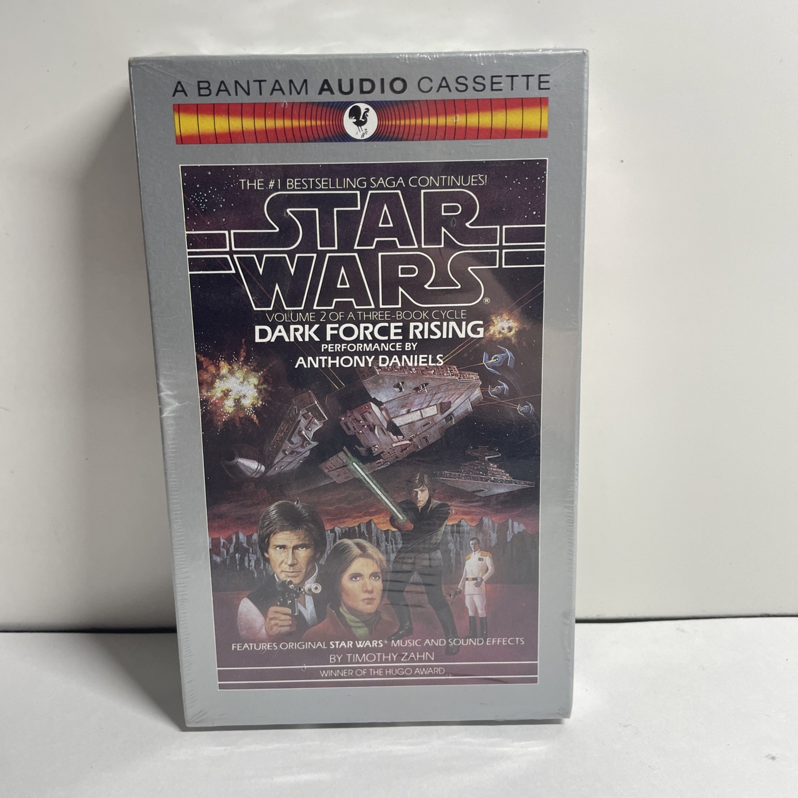 Star Wars: Dark Force Rising Audio Cassette Tape Timothy Zahn, Bantam Audio. NEW