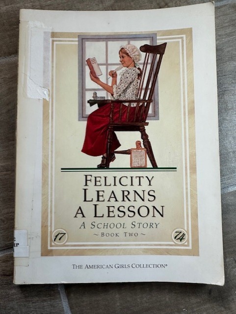 Felicity Learns A Lesson #2 : American Girl : Valerie Tripp : Paperback : TX