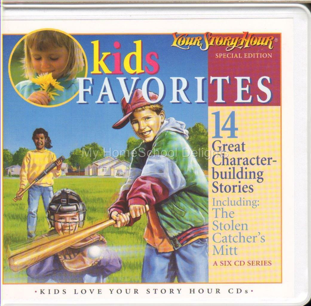 New Your Story Hour KIDS FAVORITES 6 Audio CD Set 14 Character-Building Stories