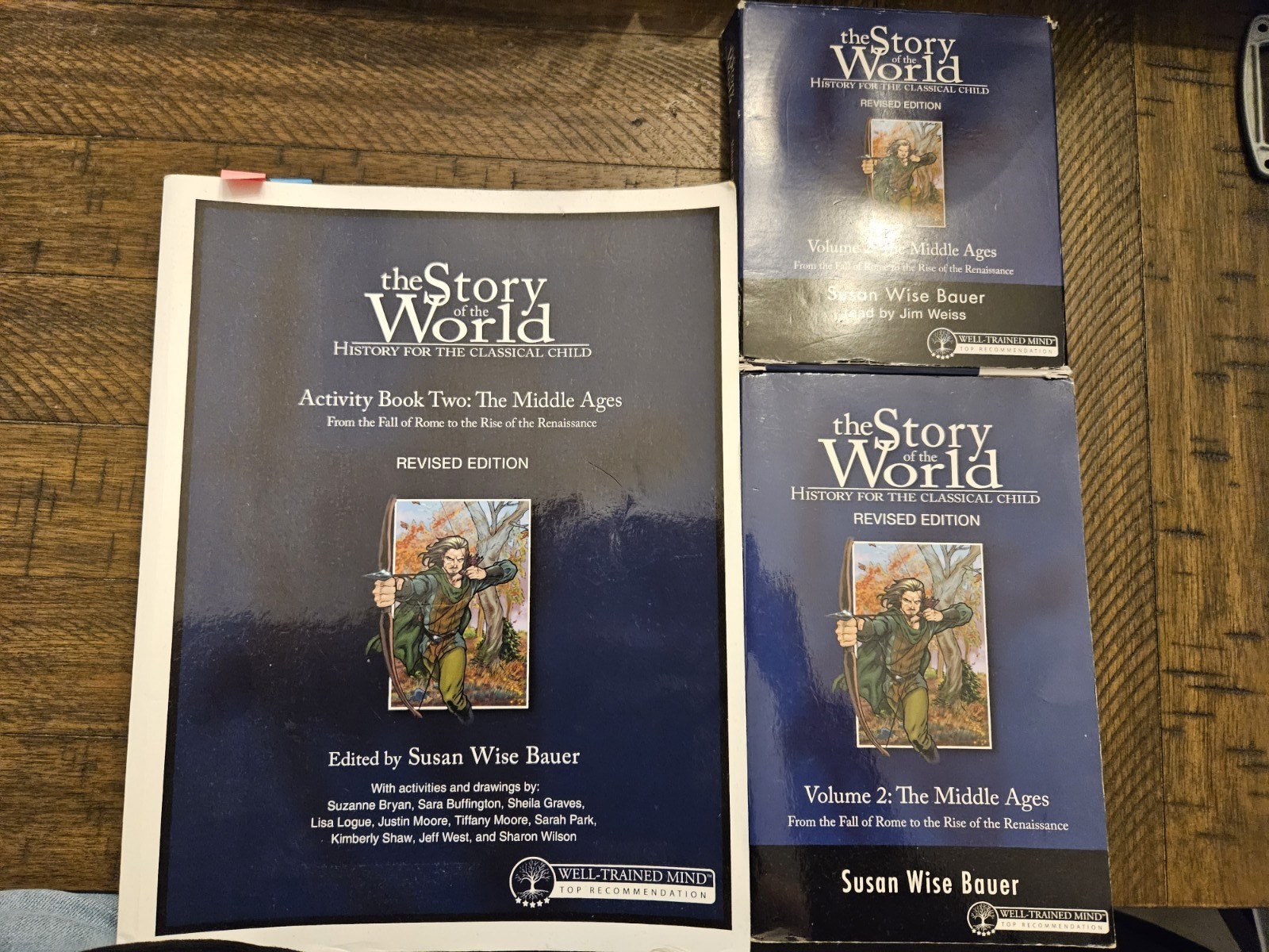 Well-Trained Mind Press The Story of the World Vol 2 Middle Ages Audio CDs