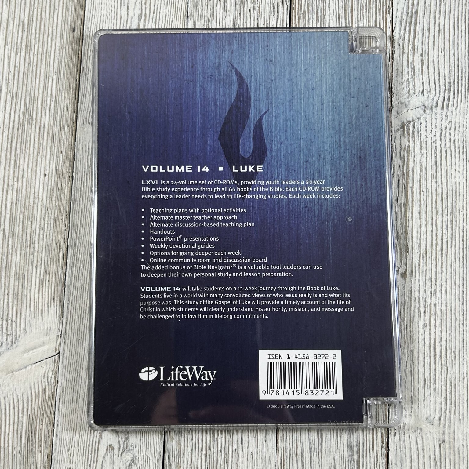 LXVI Volume 14 Luke A Study of the Sixtysix Books Audiobook CD-ROM