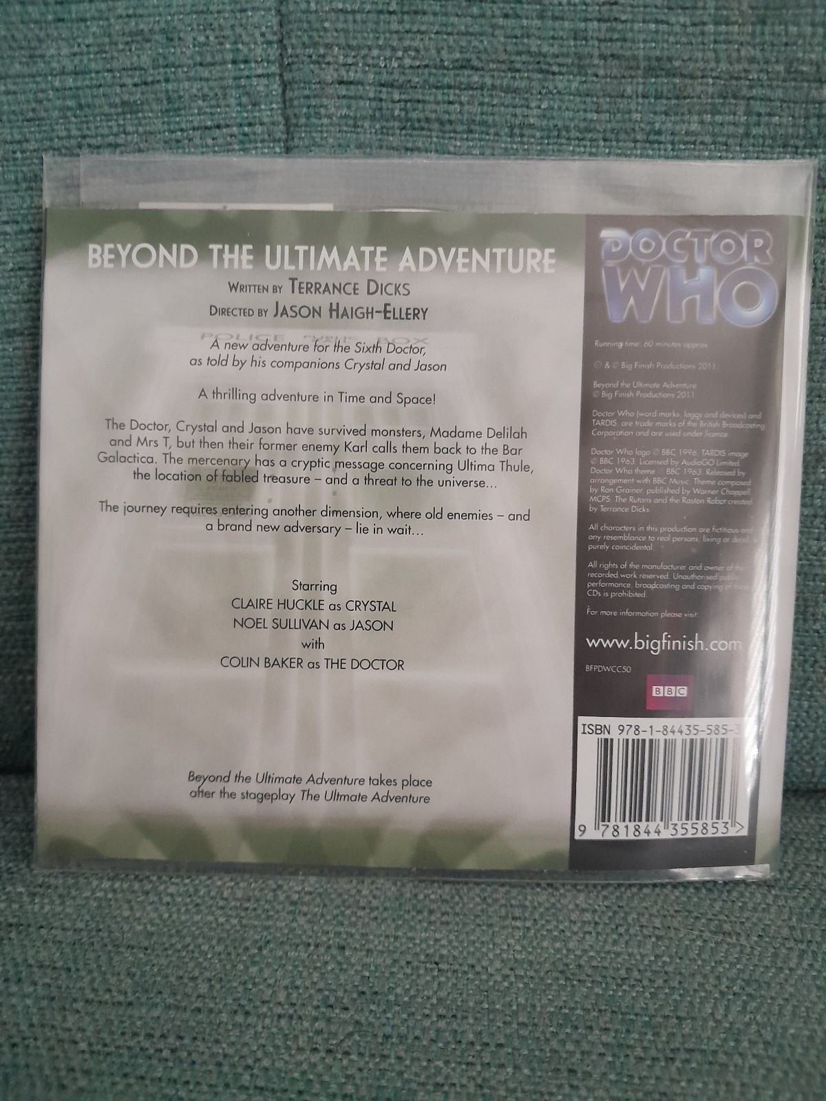 Doctor Who Sixth Doctor Companion Chronicles Beyond the Ultimate Adventure 6.6