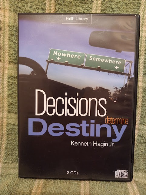 2 Kenneth E. Hagin and Jr. Audiobooks Decisions determine Destiny/Healing Faith