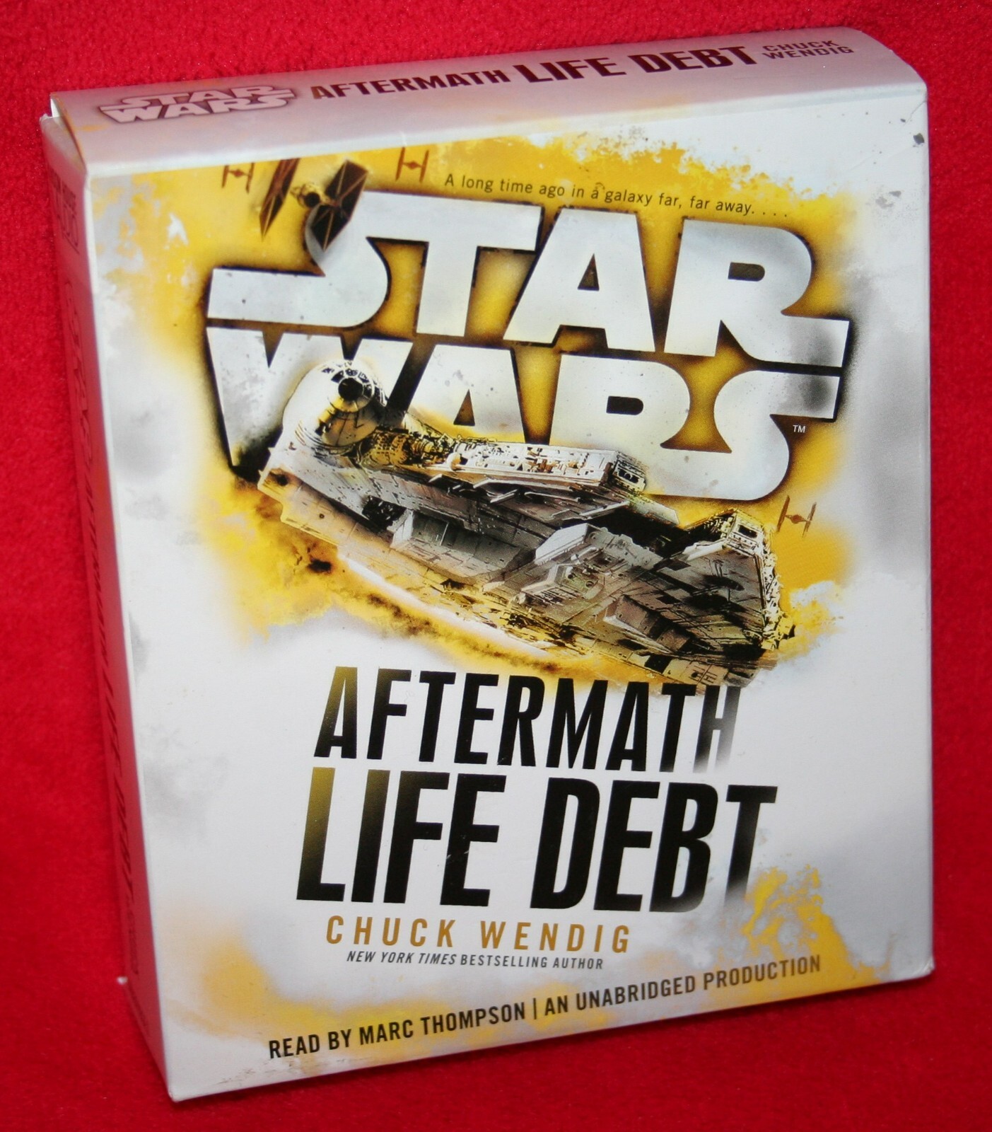 STAR WARS Aftermath Life Debt by Chuck Wendig UNABRIDGED 13 CD Audiobook 15.5 Hr