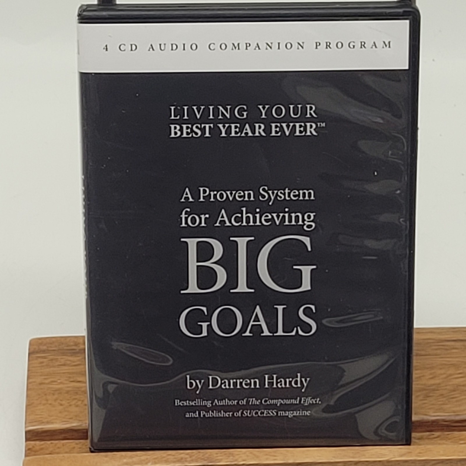 4x CD Audio Living Your Best Year Ever A Proven System Achieving Big Goals