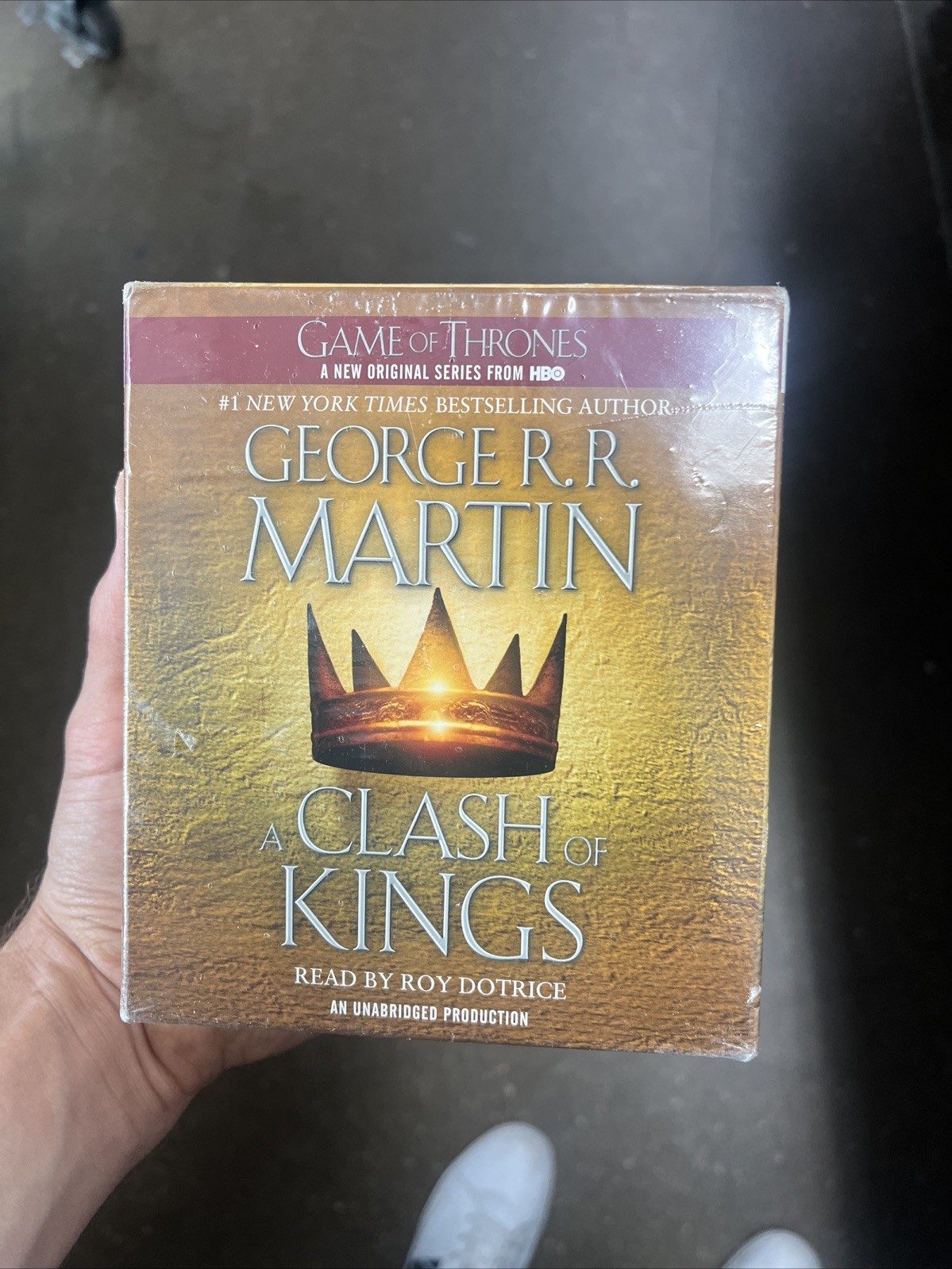 A Clash of Kings by George R. R. Martin, 30 CD Audiobook, Read by Roy Dotrice
