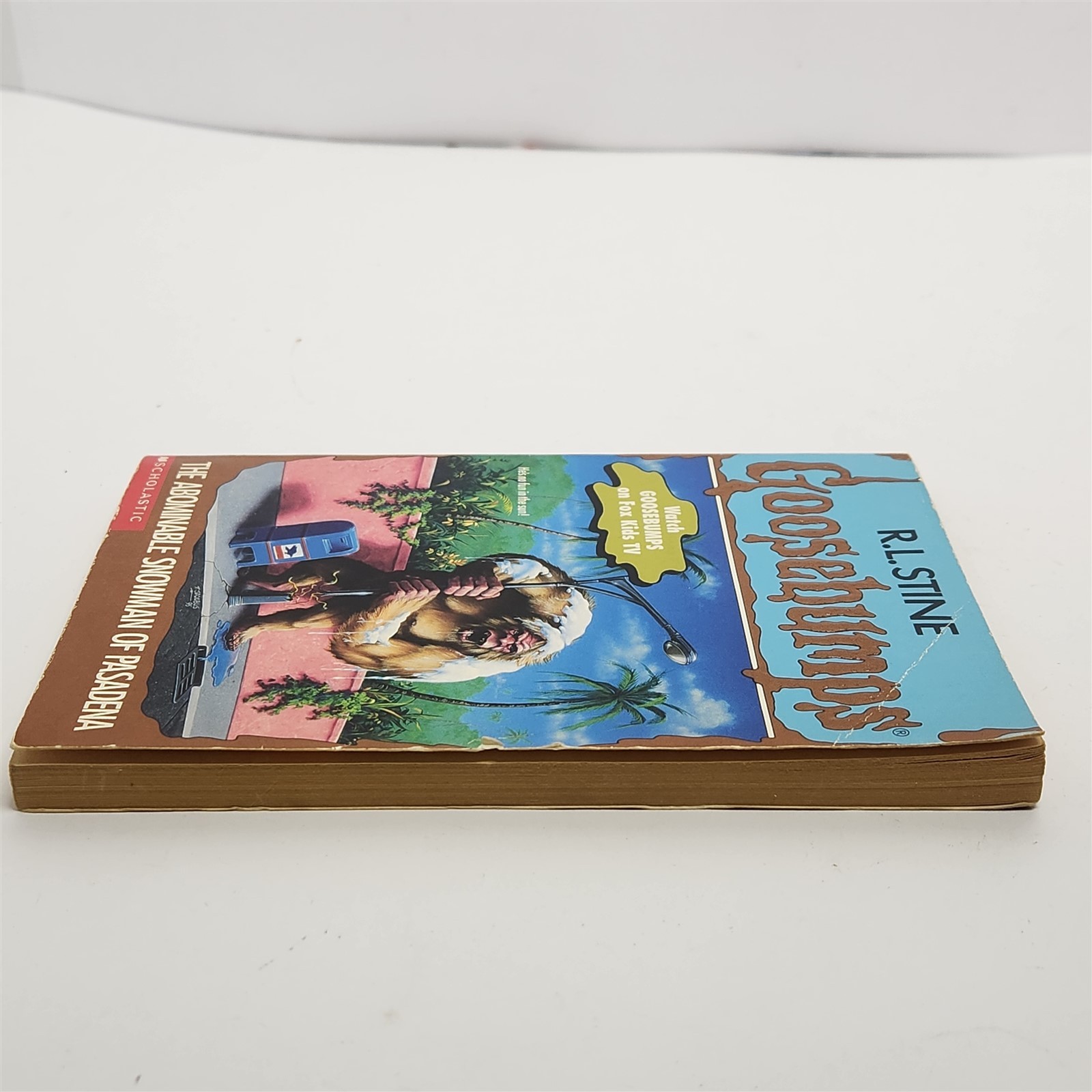 Goosebumps The Abominable Snowman of Pasadena #38 by R. L. Stine 1st Edition PB