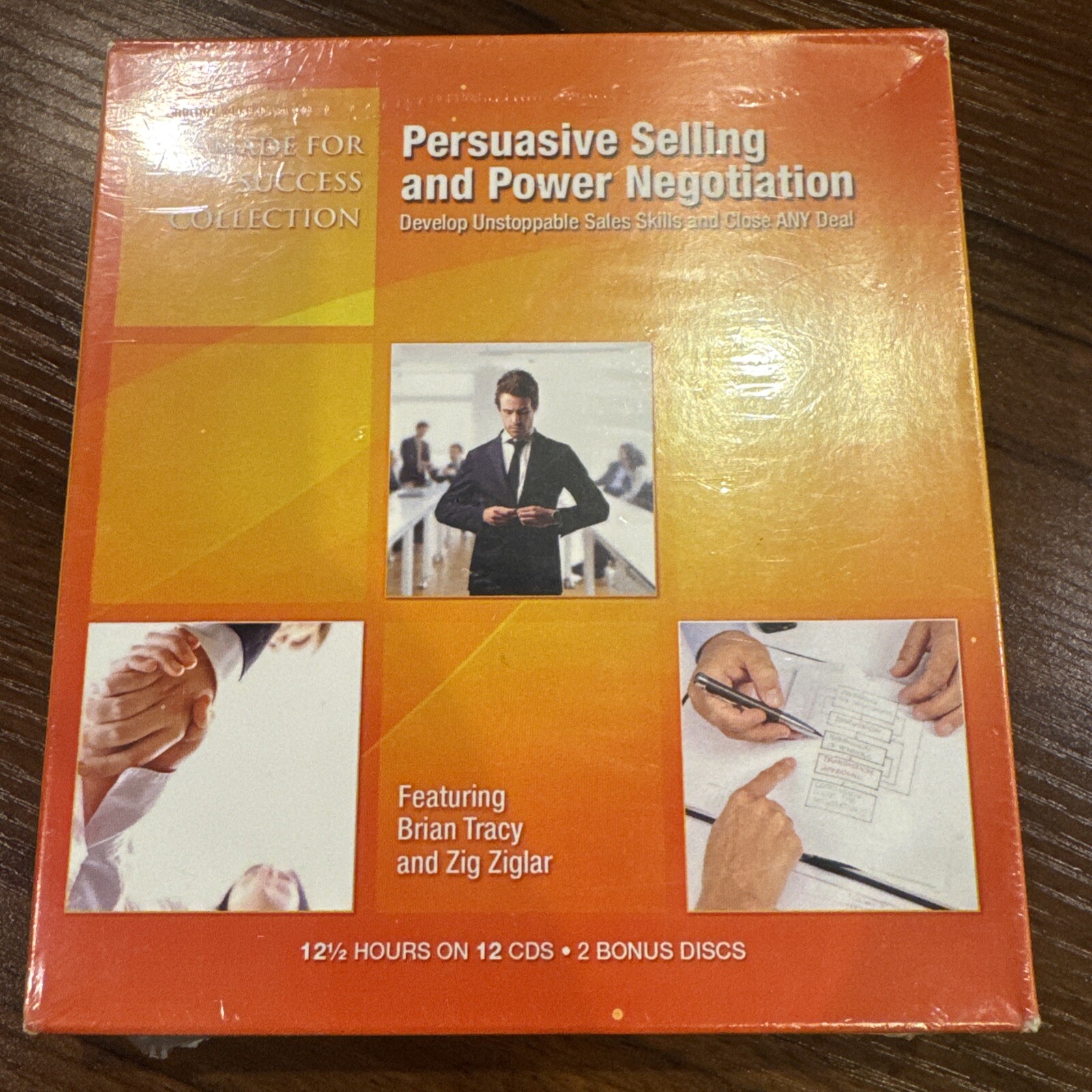 BRAND NEW Audiobook Persuasive Selling and Power Negotiation Unabridged CD