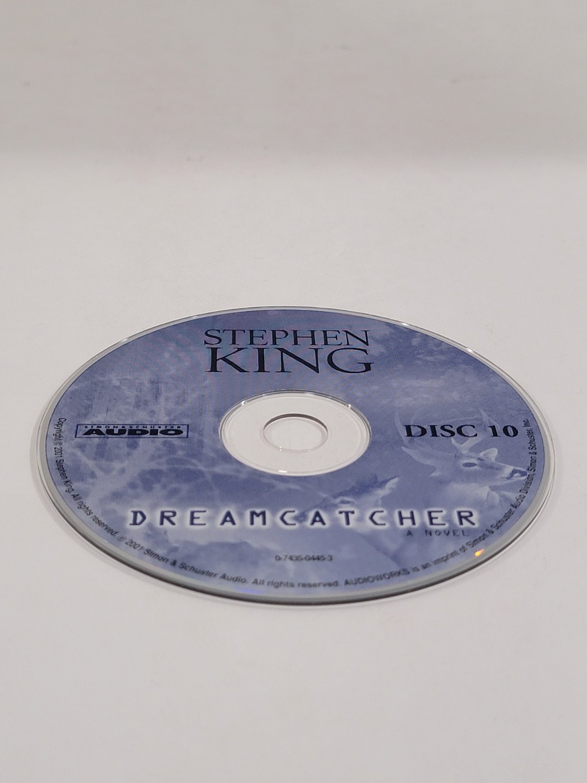 Dreamcatcher by Stephen King | Audiobook CD | DISC 10 ONLY | Replacement Disc