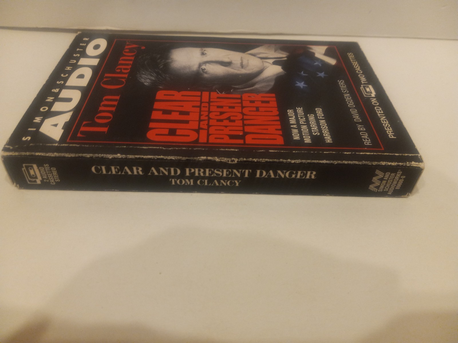 Tom Clancy Clear And Present Danger Audio Book Cassette Tapes