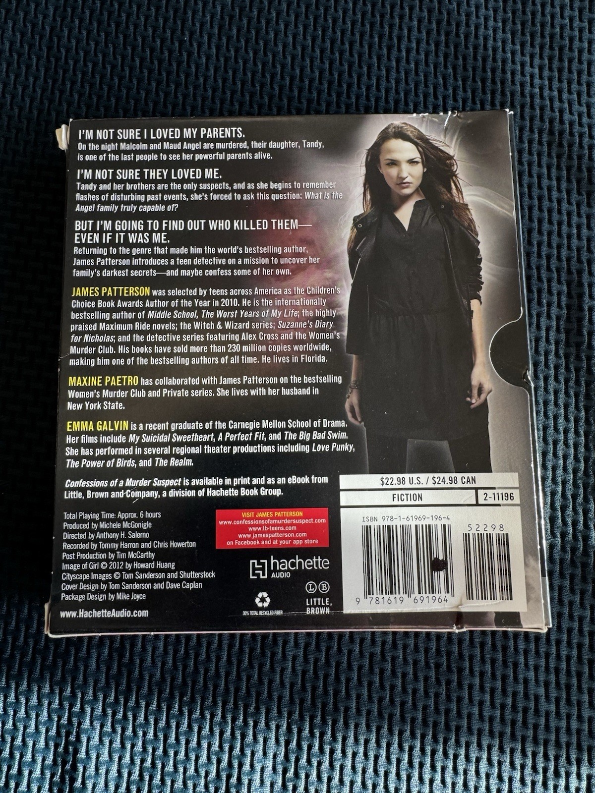 Confessions of a Murder Suspect by James Patterson / Maxine Paetro Compact Disc