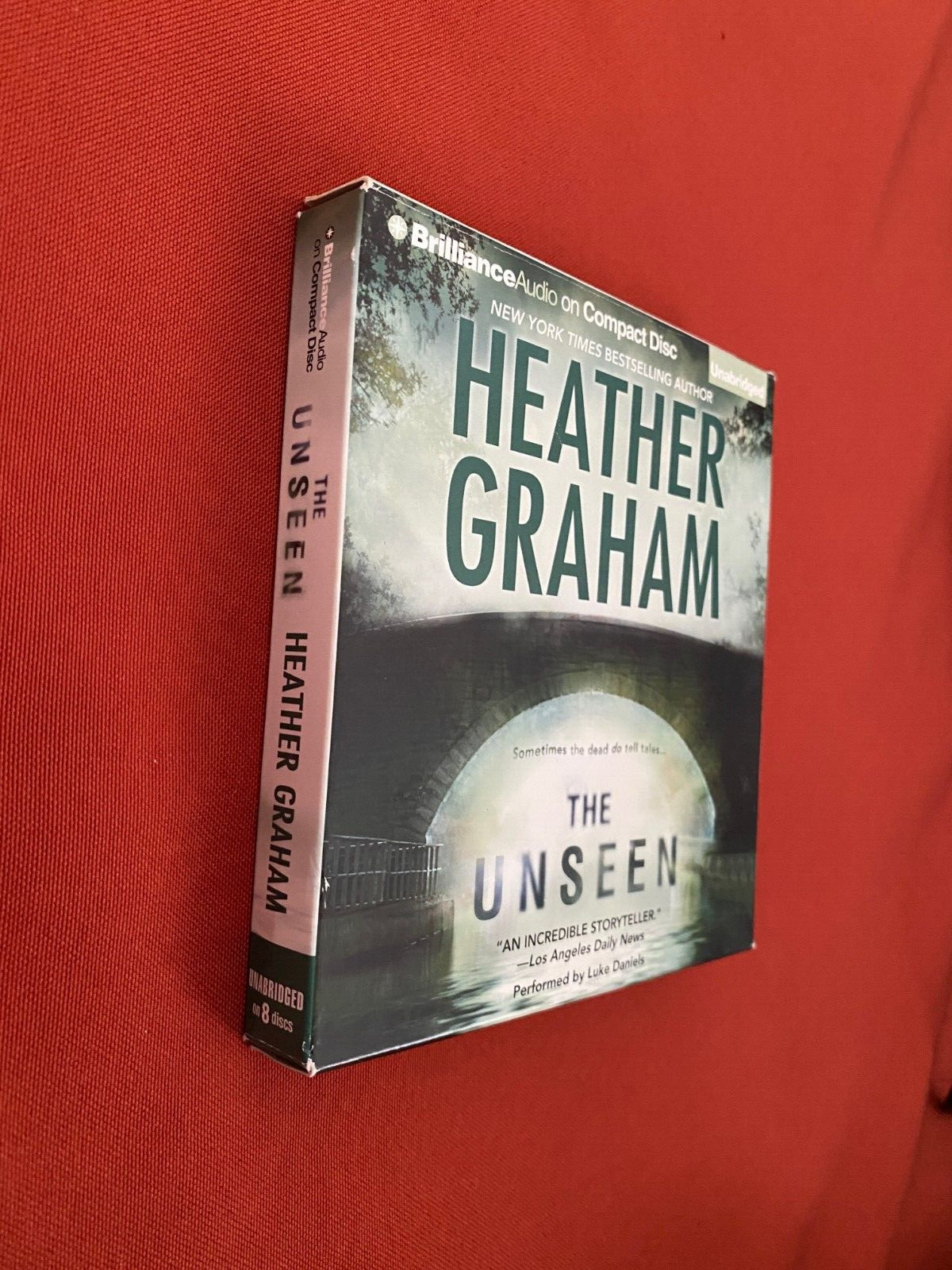 The Unseen by Heather Graham (2012) – audiobook on 8 CDs – Good+ condition