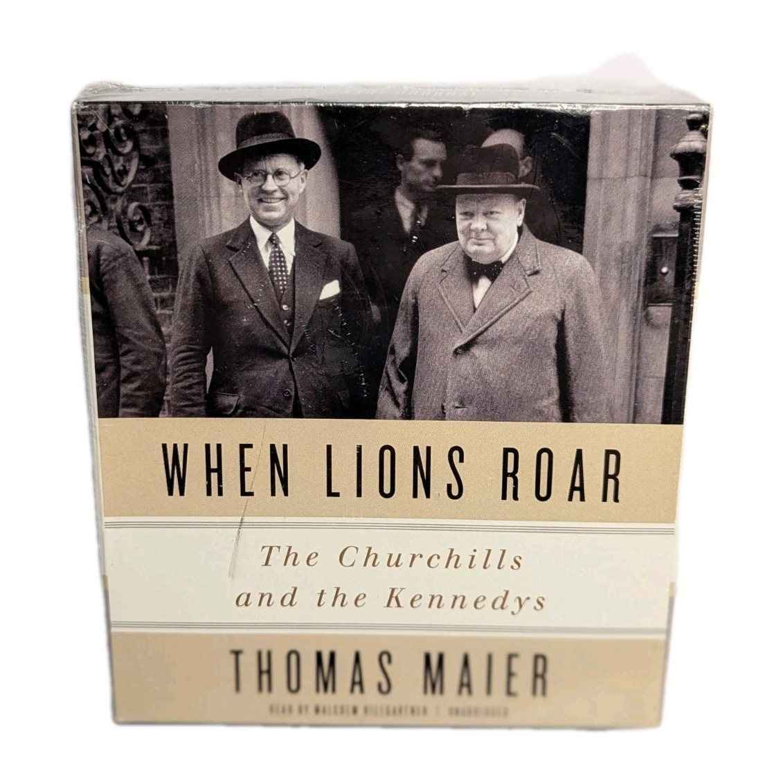 When Lions Roar by Thomas Maier 2014 Unabridged CD The Churchills & The Kennedys