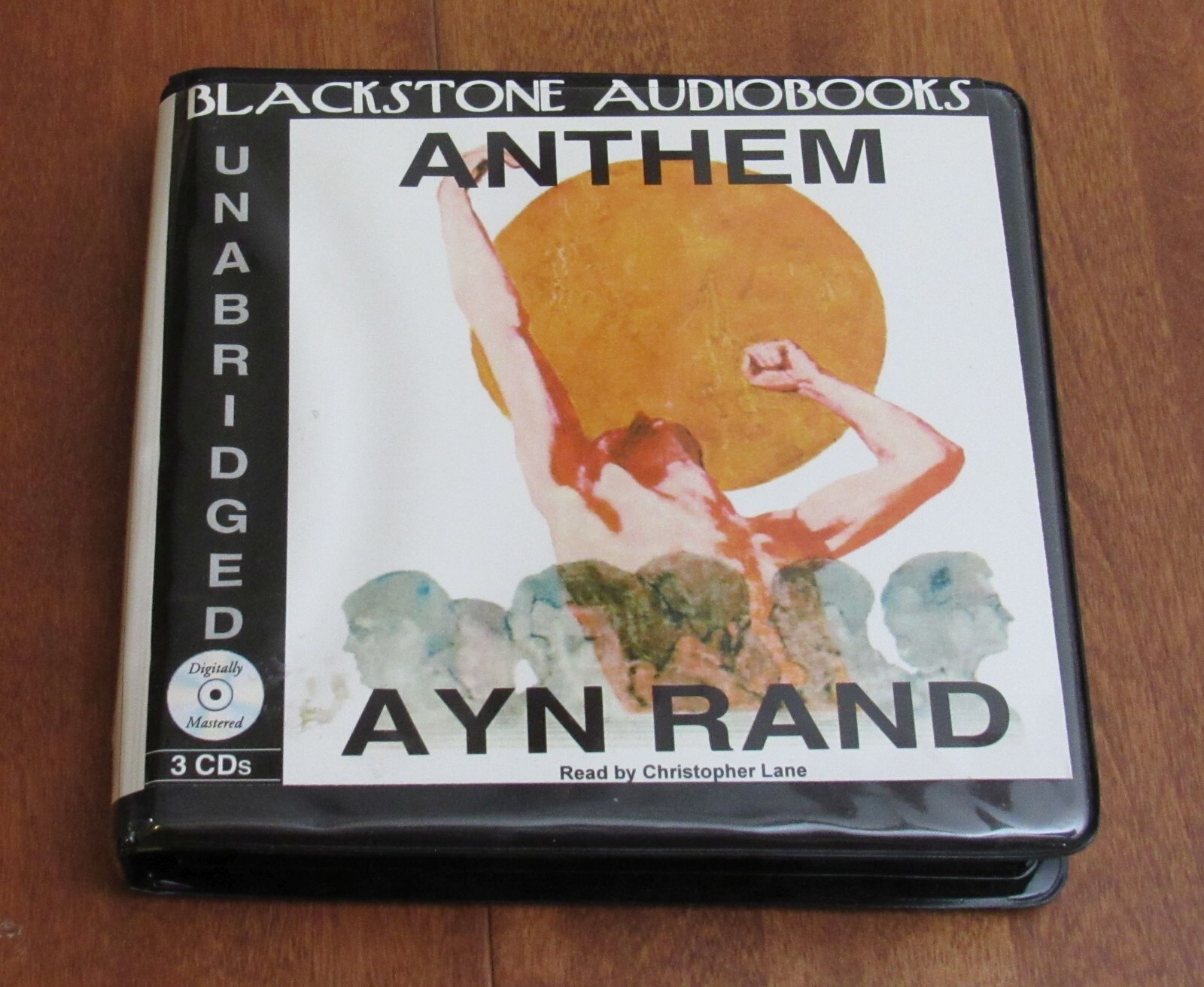 Anthem By Ayn Rand (Blackstone Audiobook, 3 CD Set, 1997)