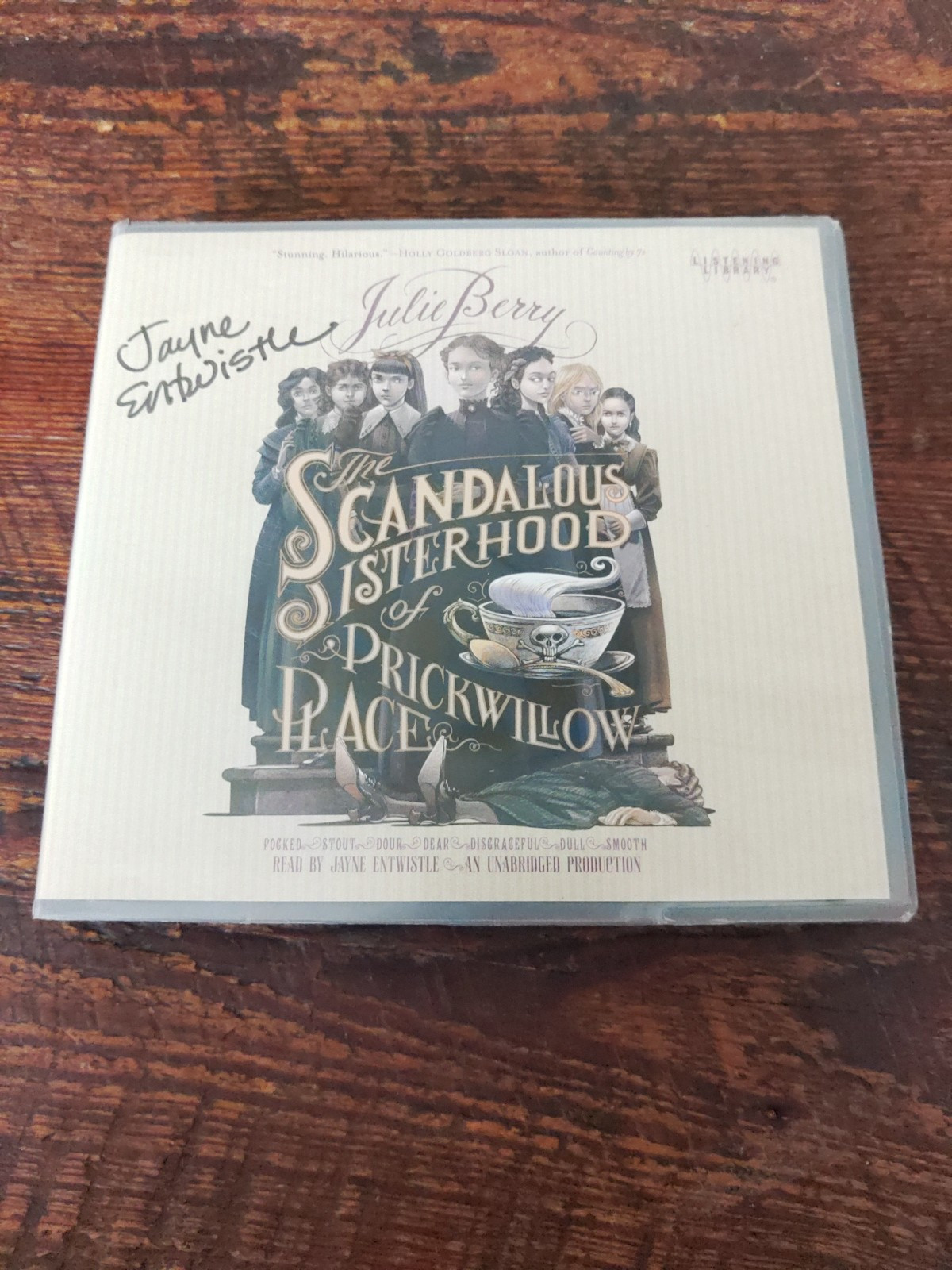 The Scandalous Sisterhood of Prickwillow Place Signed Jayne Entwistle
