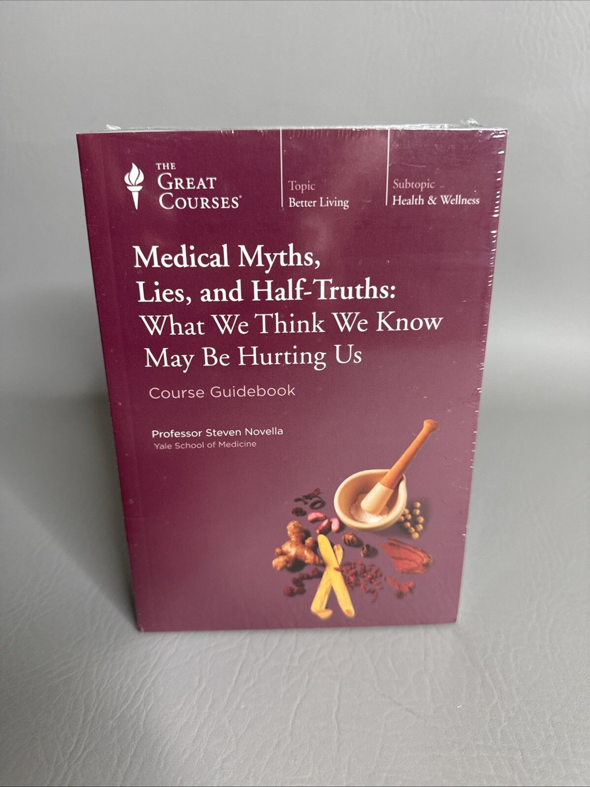 Great Courses Medical Myths, Lies, and Half-Truths DVD’s & Course Guidebook