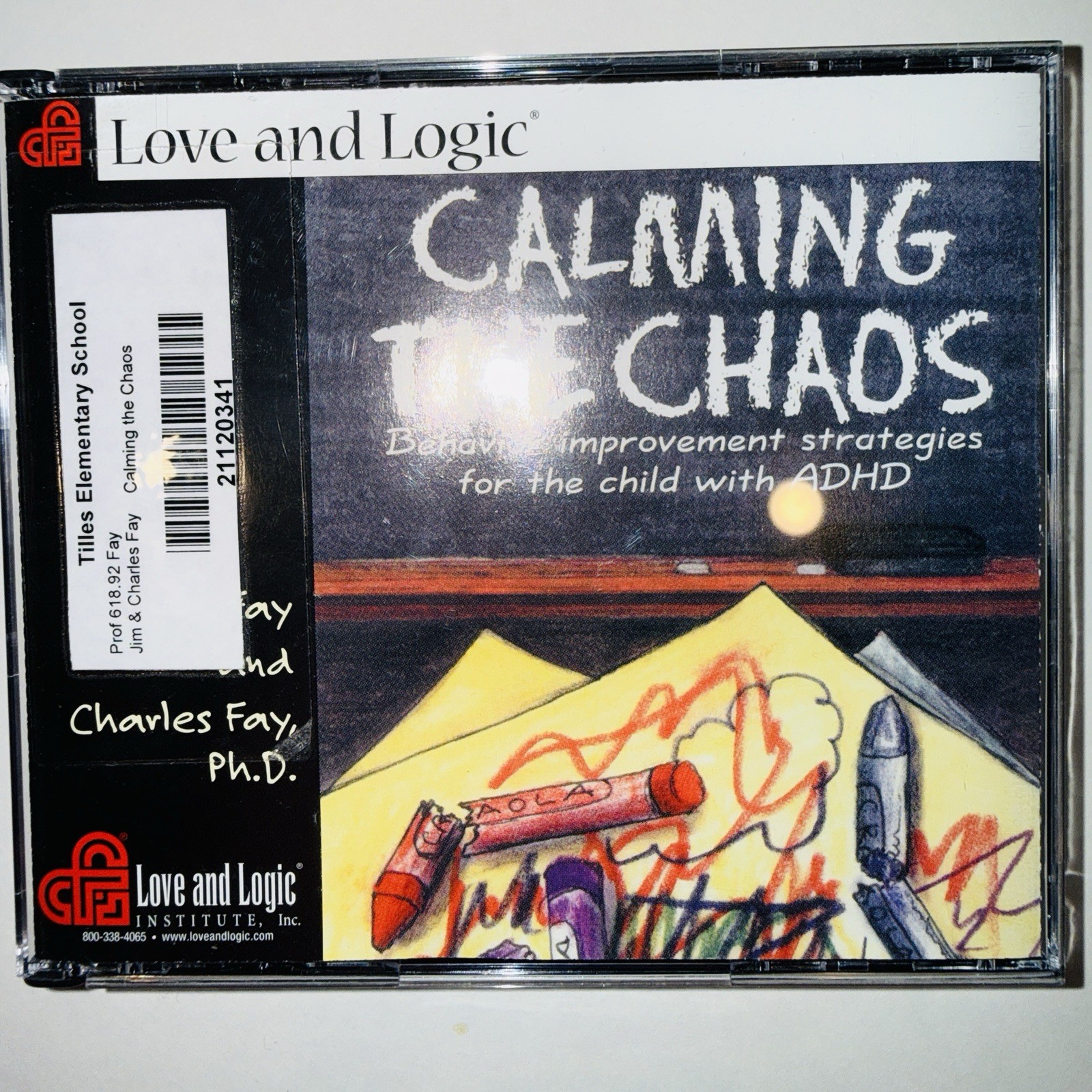 Love and Logic Calming the Chaos 3 CD Set Jim Fay Charles Fay ADHD Parenting