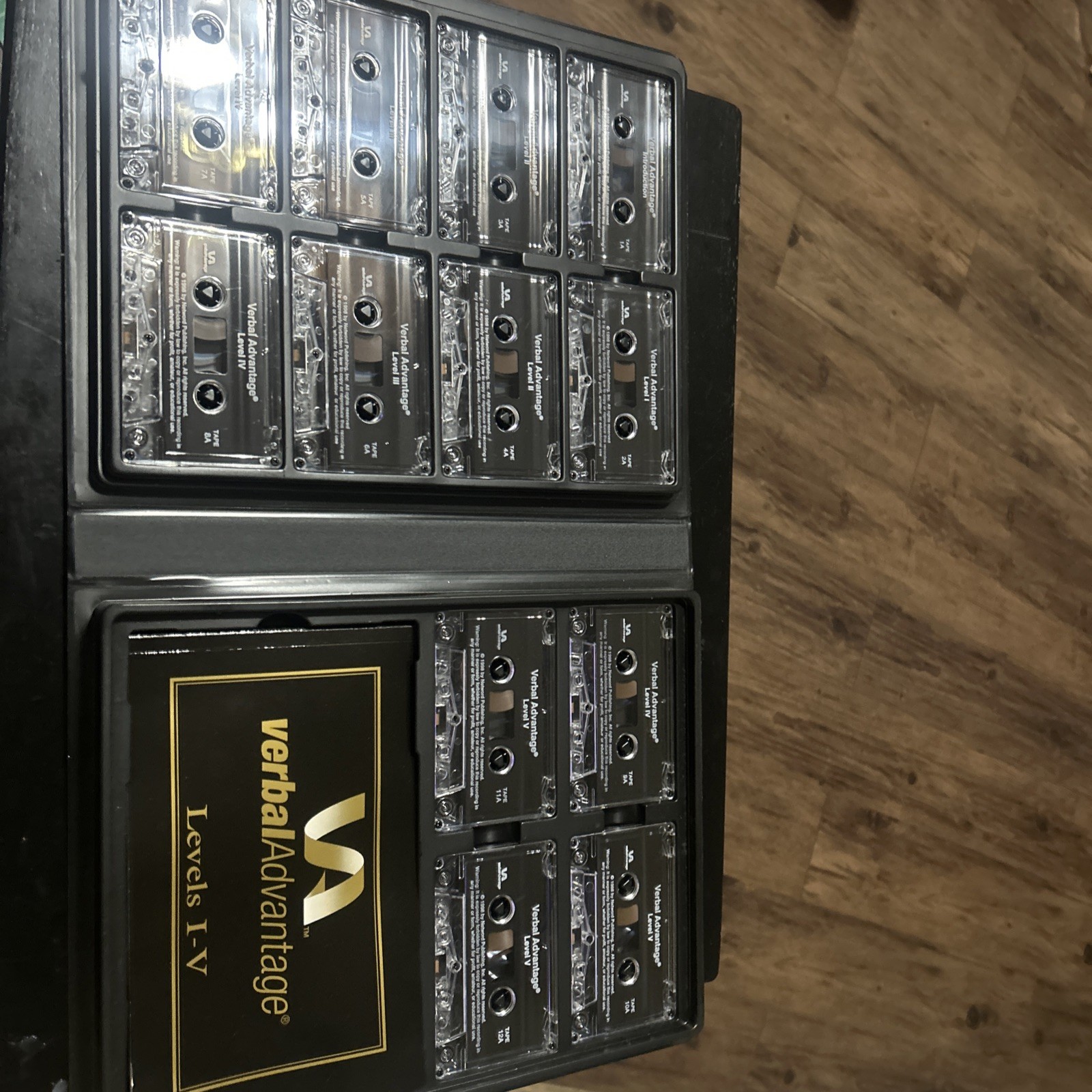 Verbal Advantage Success Edition Advanced Charles H Elster — 12 Cassettes