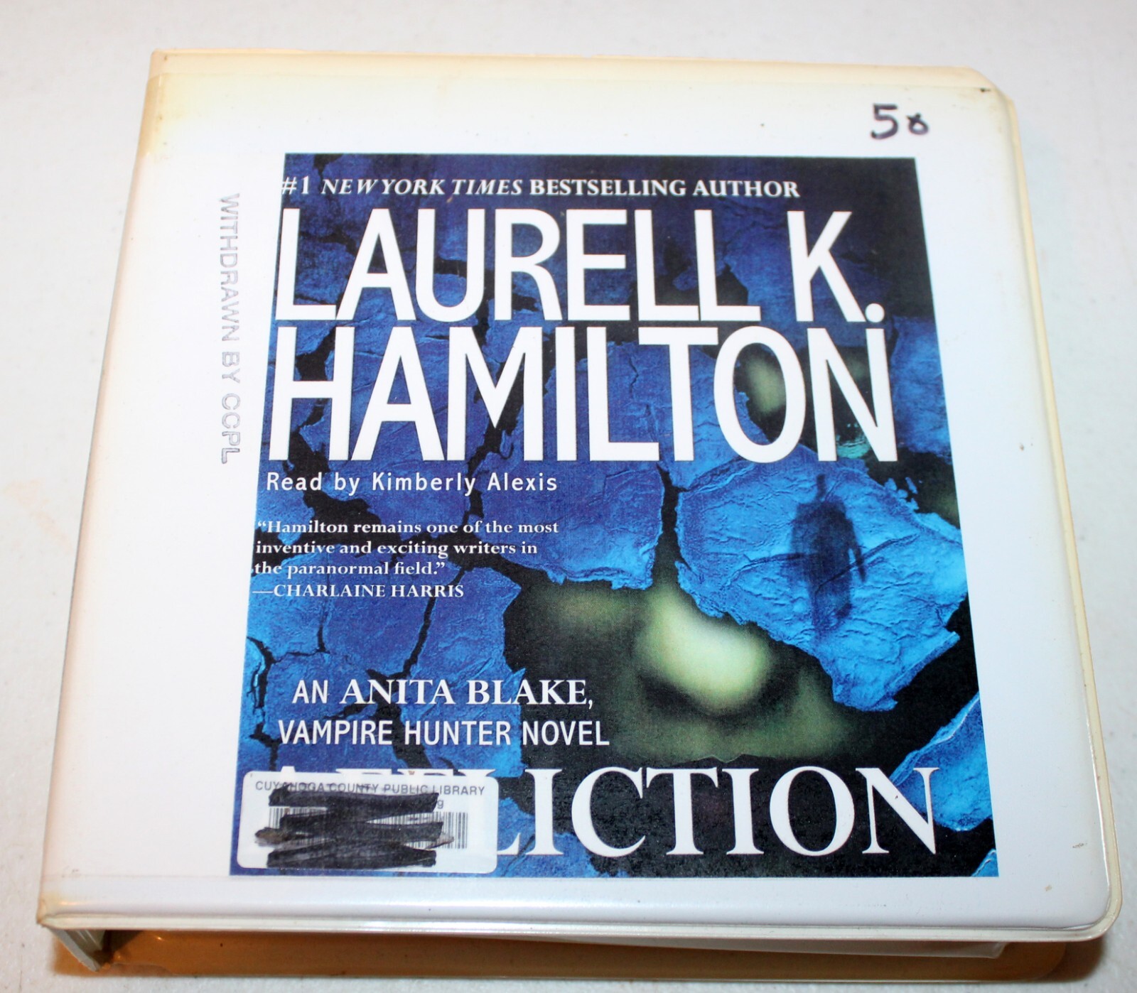 Affliction by Laurell K. Hamilton CD Audiobook 17 Discs 2013 Anita Blake Vampire