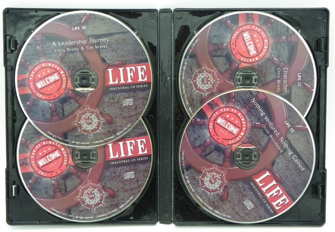 Lot Of 3 Life CD Series Mixed CDs Audiobook Life Enhancement