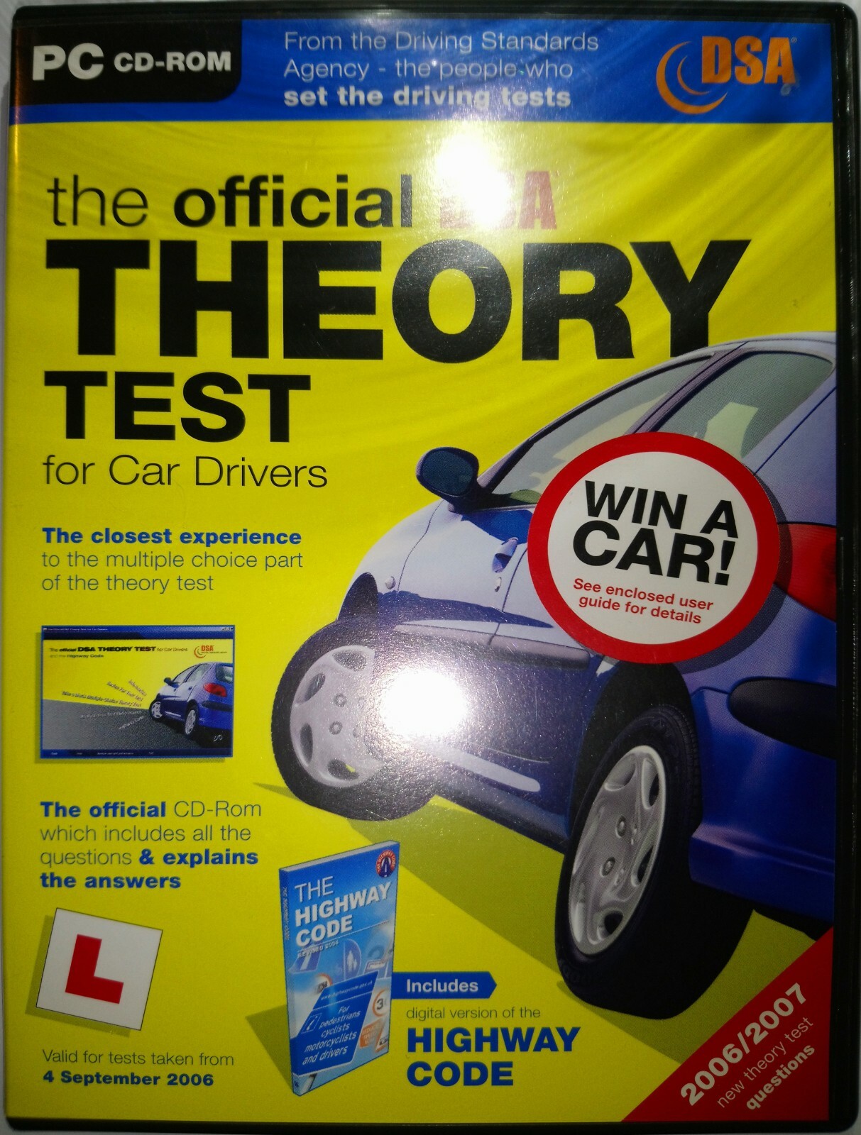 Official DSA Theory Test for Car Drivers (PC, 2006)