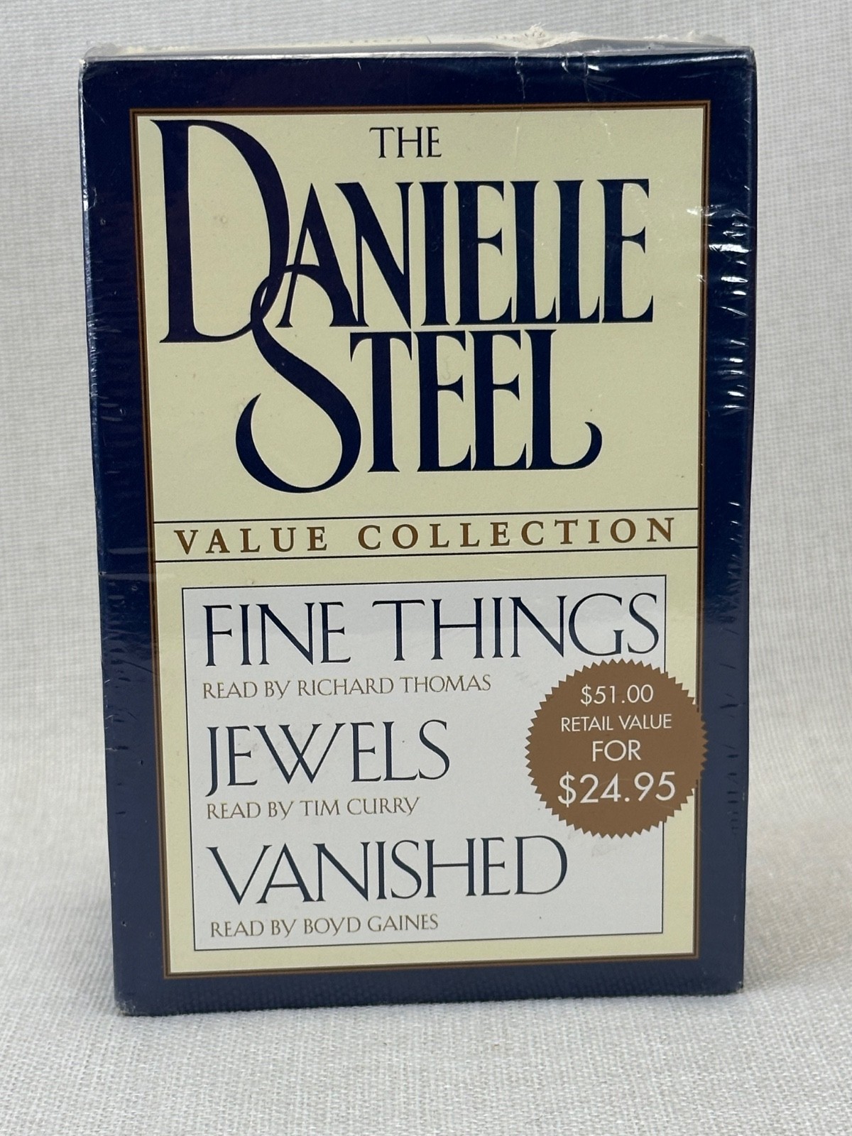 Danielle Steel Audio Books Bittersweet Jewels Vanished Brand New On Cassettes