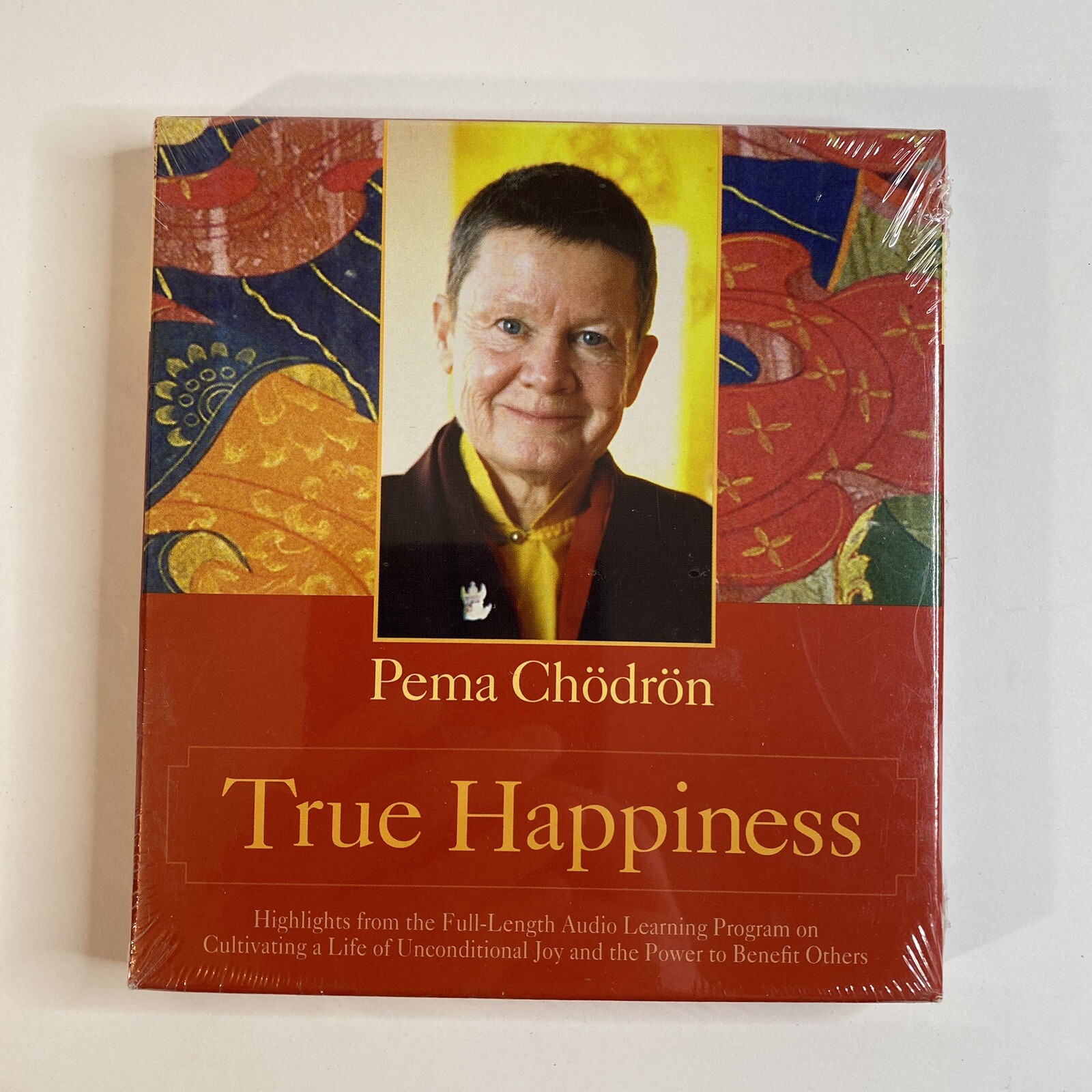 Ture Happiness by Pema Chodron (CD, 2006, Sounds True) Audiobook Sealed New