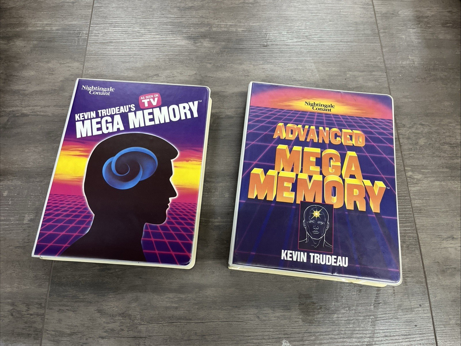 Advanced Mega Memory cassette builder set Kevin Trudeau Nightingale Conant tv