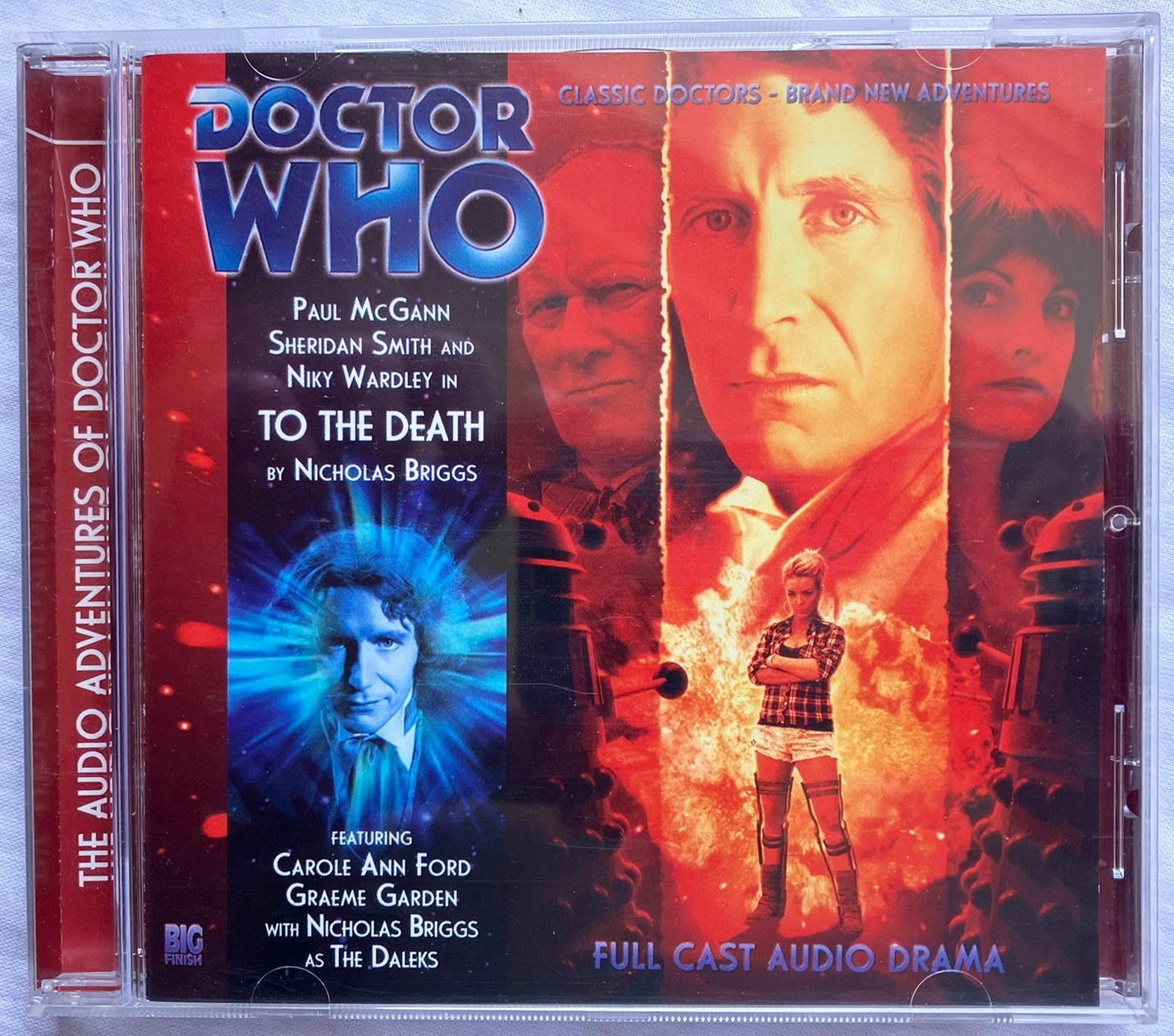 Doctor Who To The Death — 4.10 — Big Finish CD Paul McGann Eighth