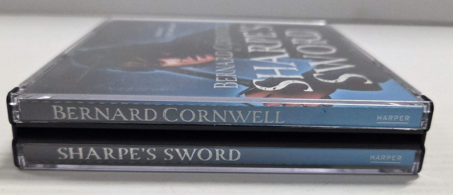 Audio Book Sharpe’s Sword by Bernard Cornwell 3 Audio CD Set Historical